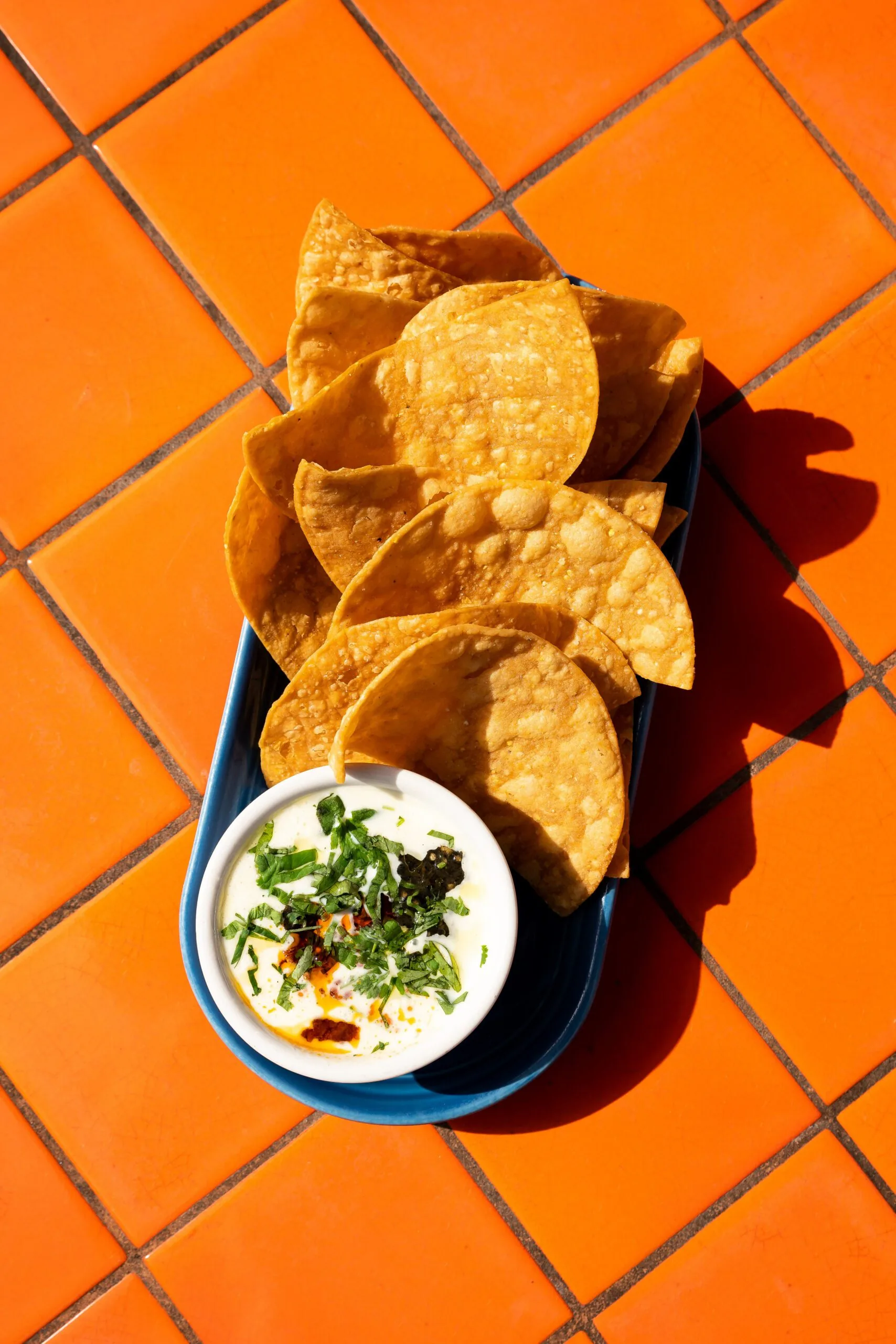 Chips and queso at Joann's Restaurant
