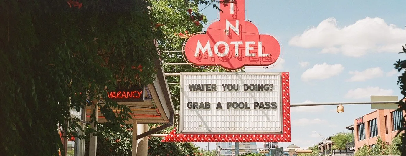 Austin Motel Sign on South Congress