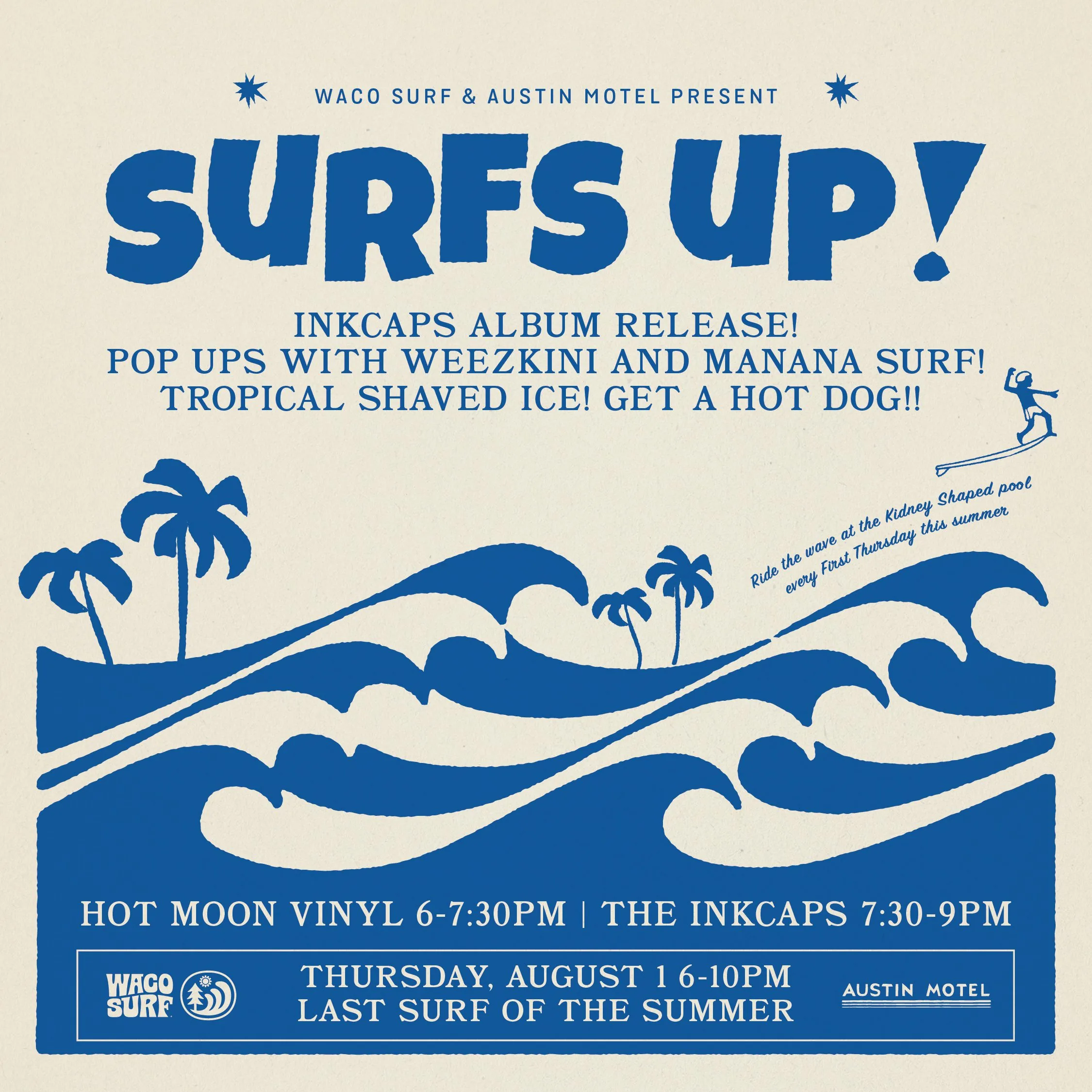 Surfs Up album release poster