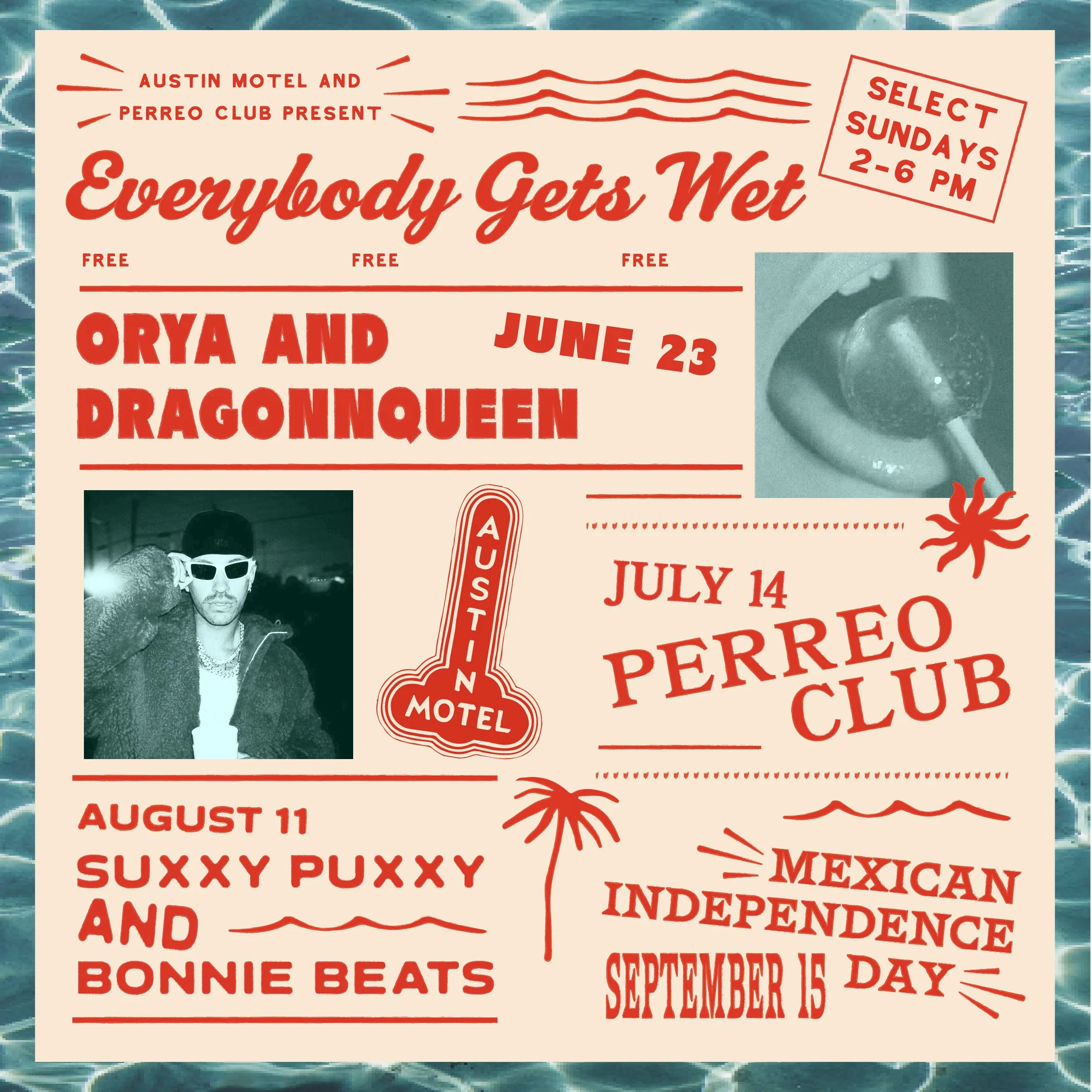 Artwork for Everybody Gets Wet Dance Parties