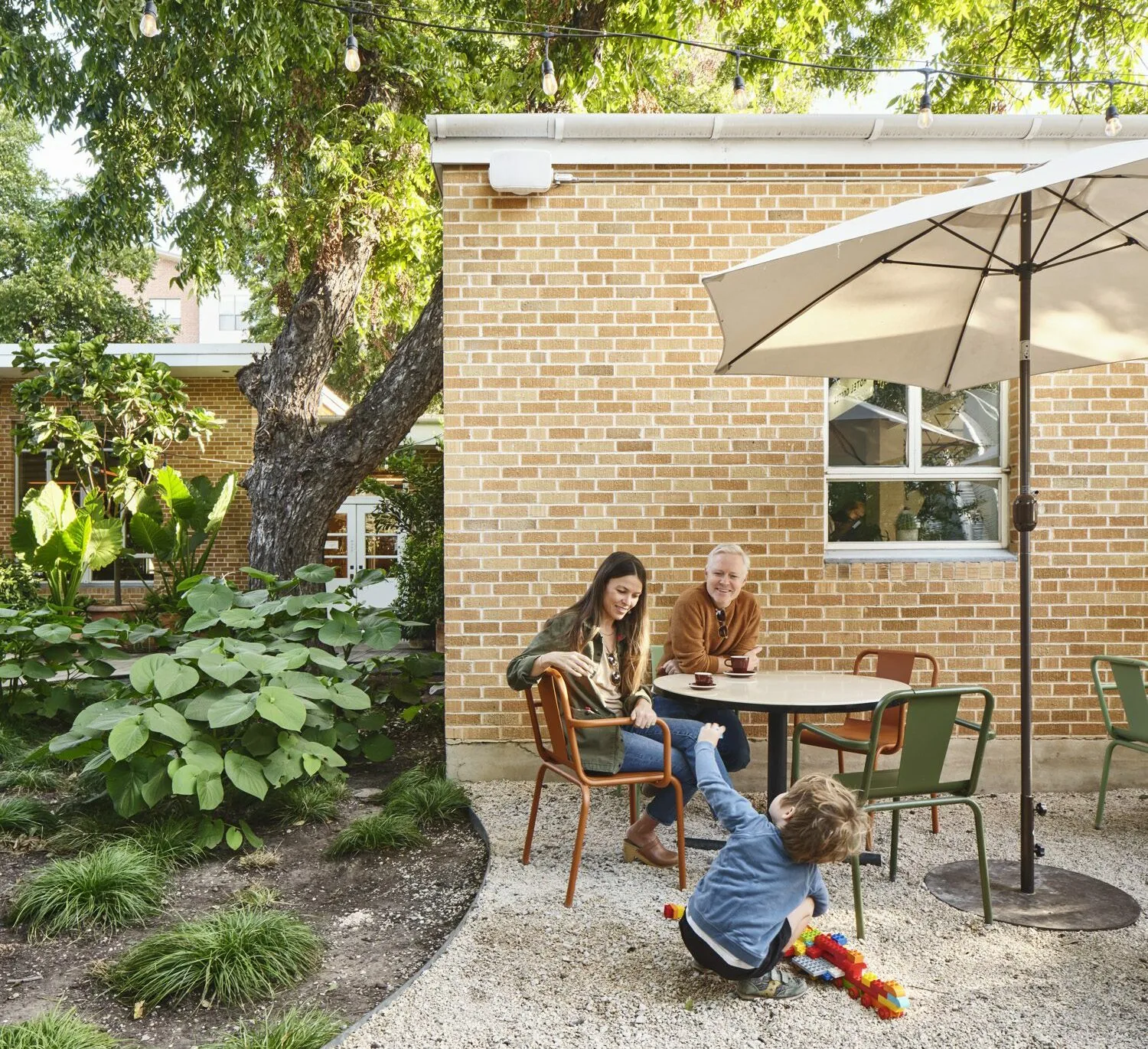 Carpenter Hotel outdoor seating