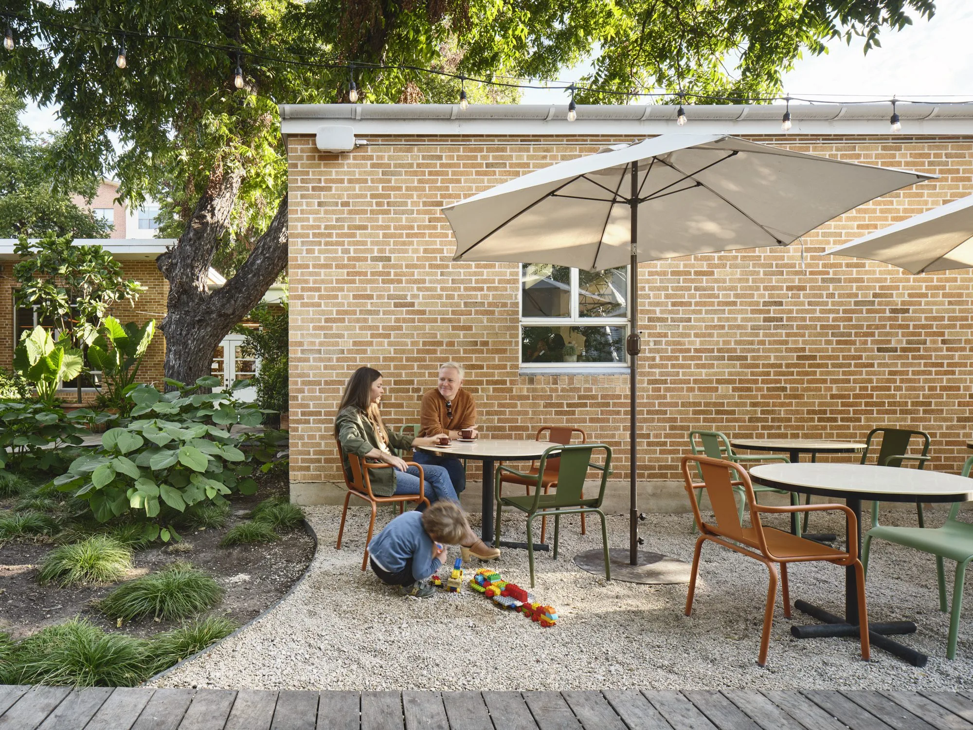 Carpenter Hotel outdoor seating