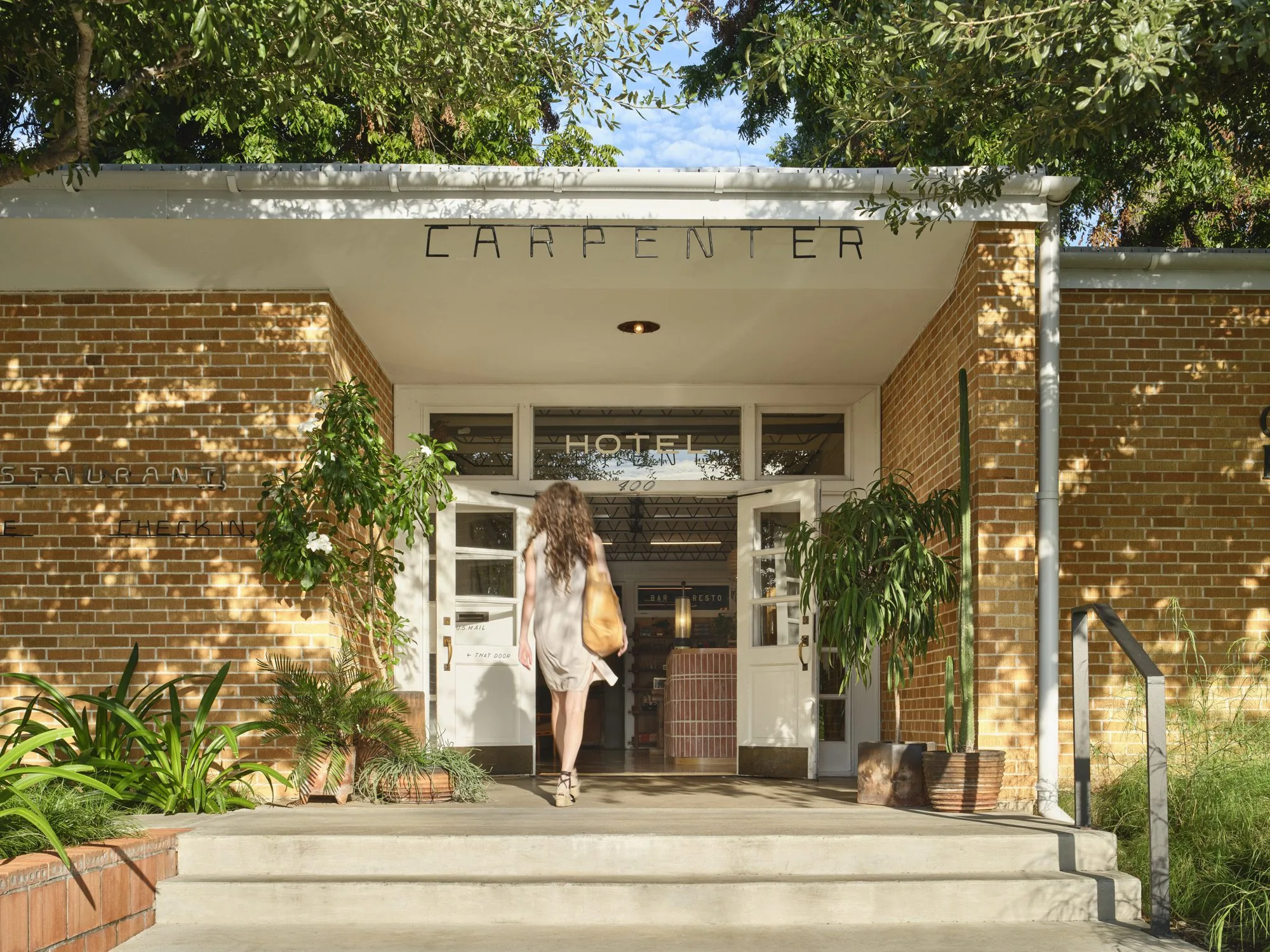 Exterior of Carpenter Hotel