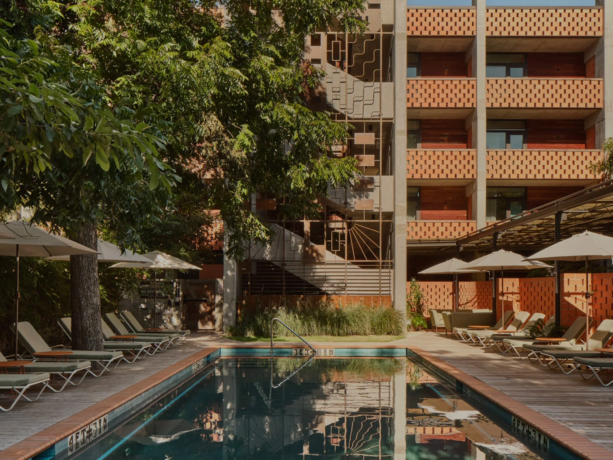 Pool at Carpenter Hotel