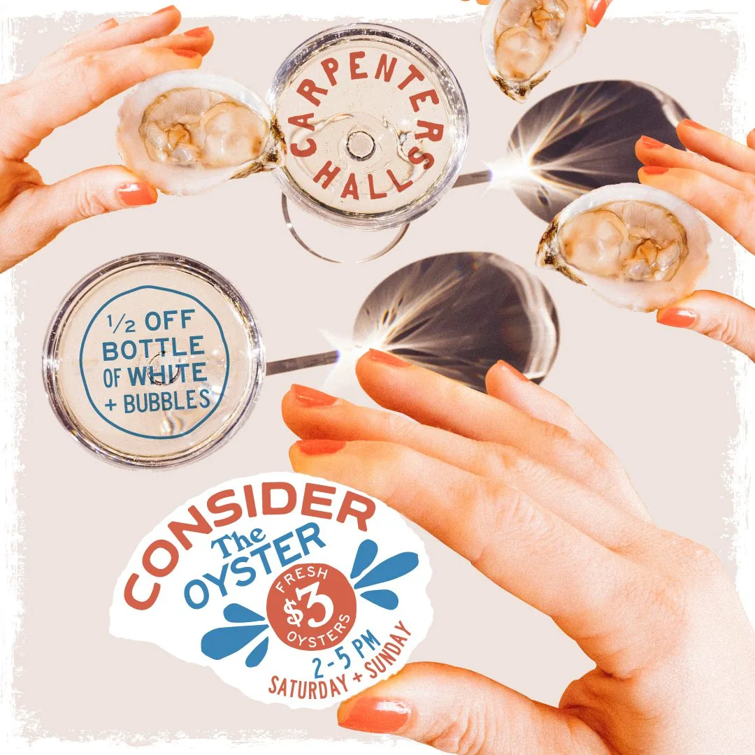 Carpenters Hall Consider the Oyster event artwork