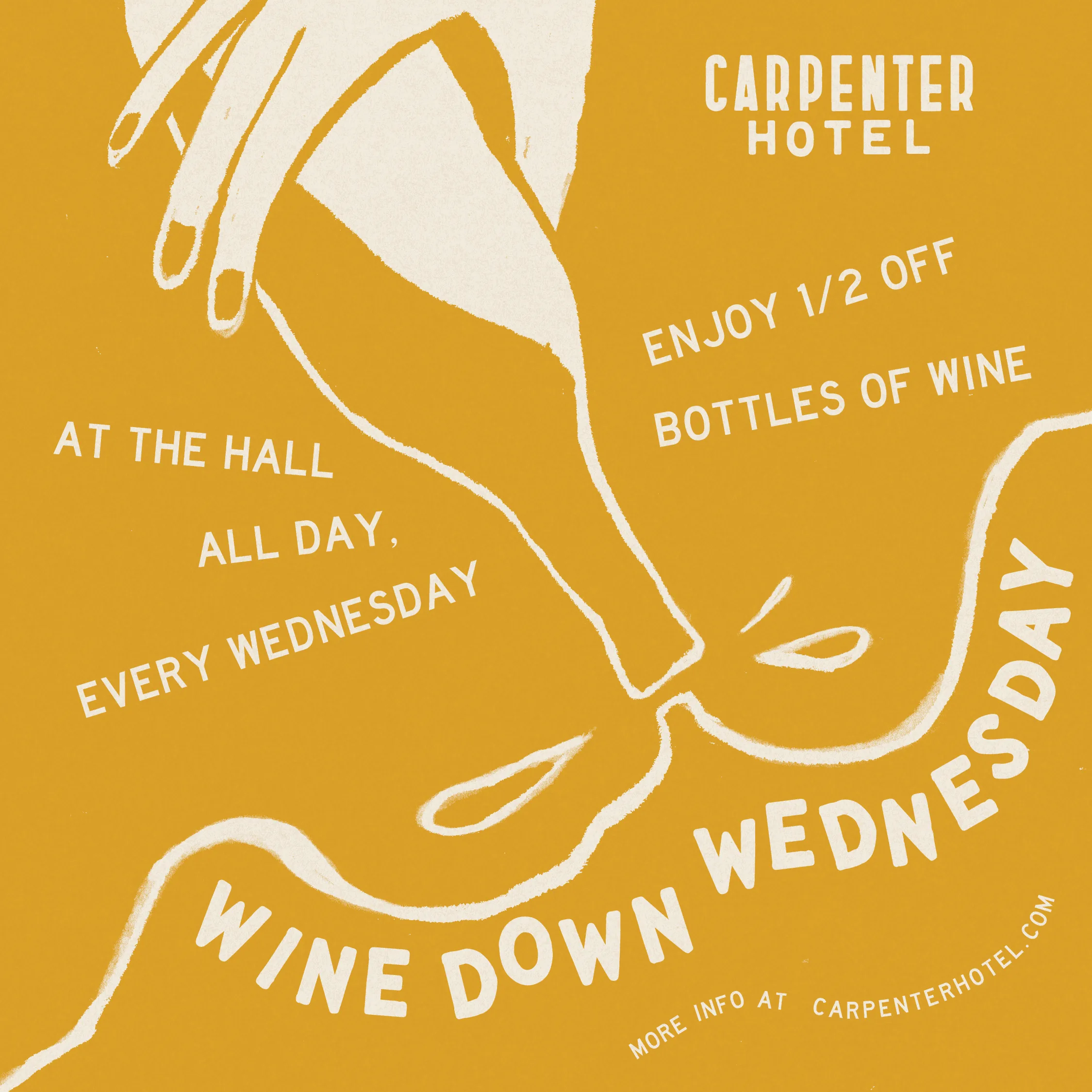 wine down wednesdays at carpenters hall