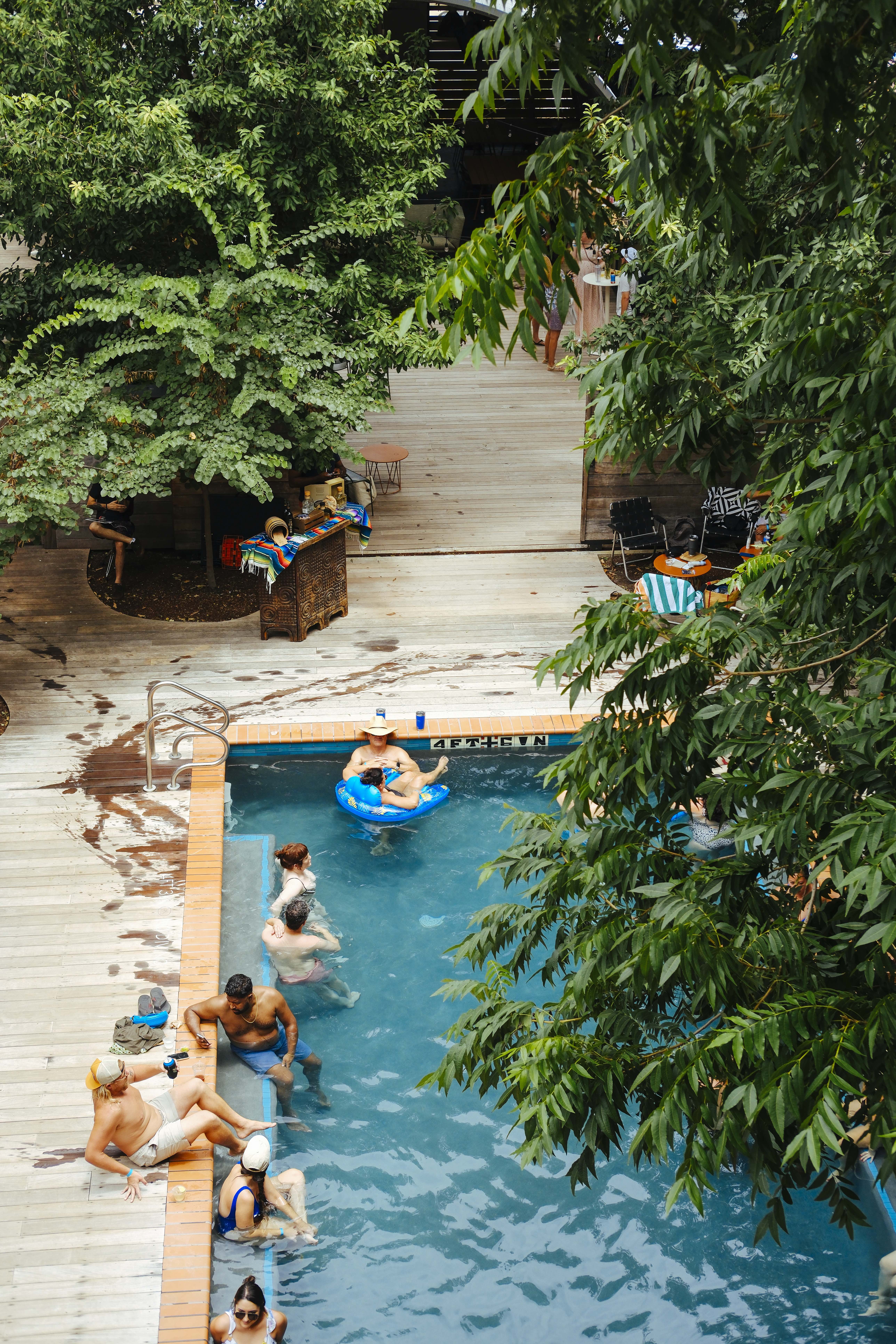 pool party at carpenter hotel