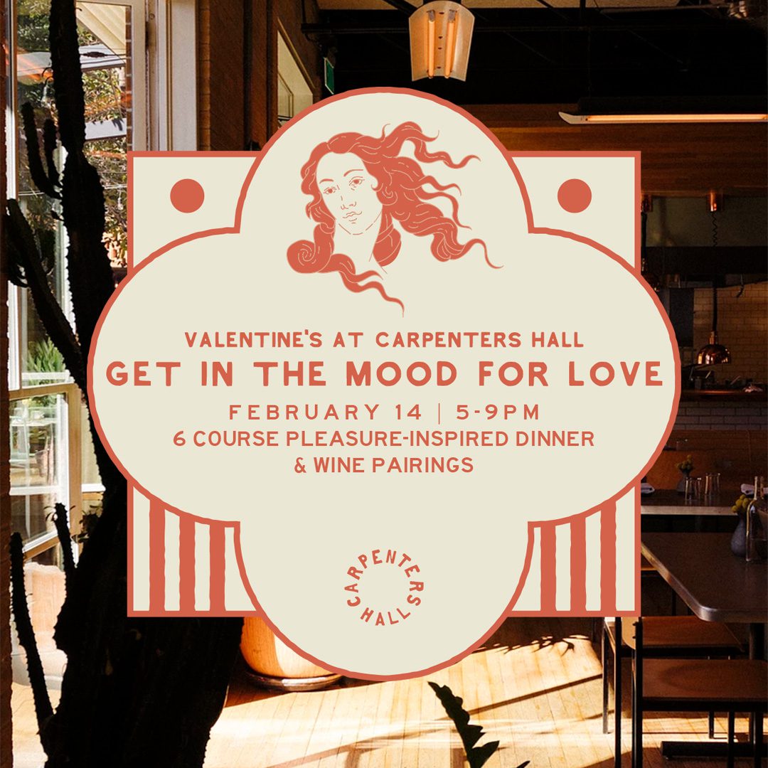 Poster for the Get in the mood for love event