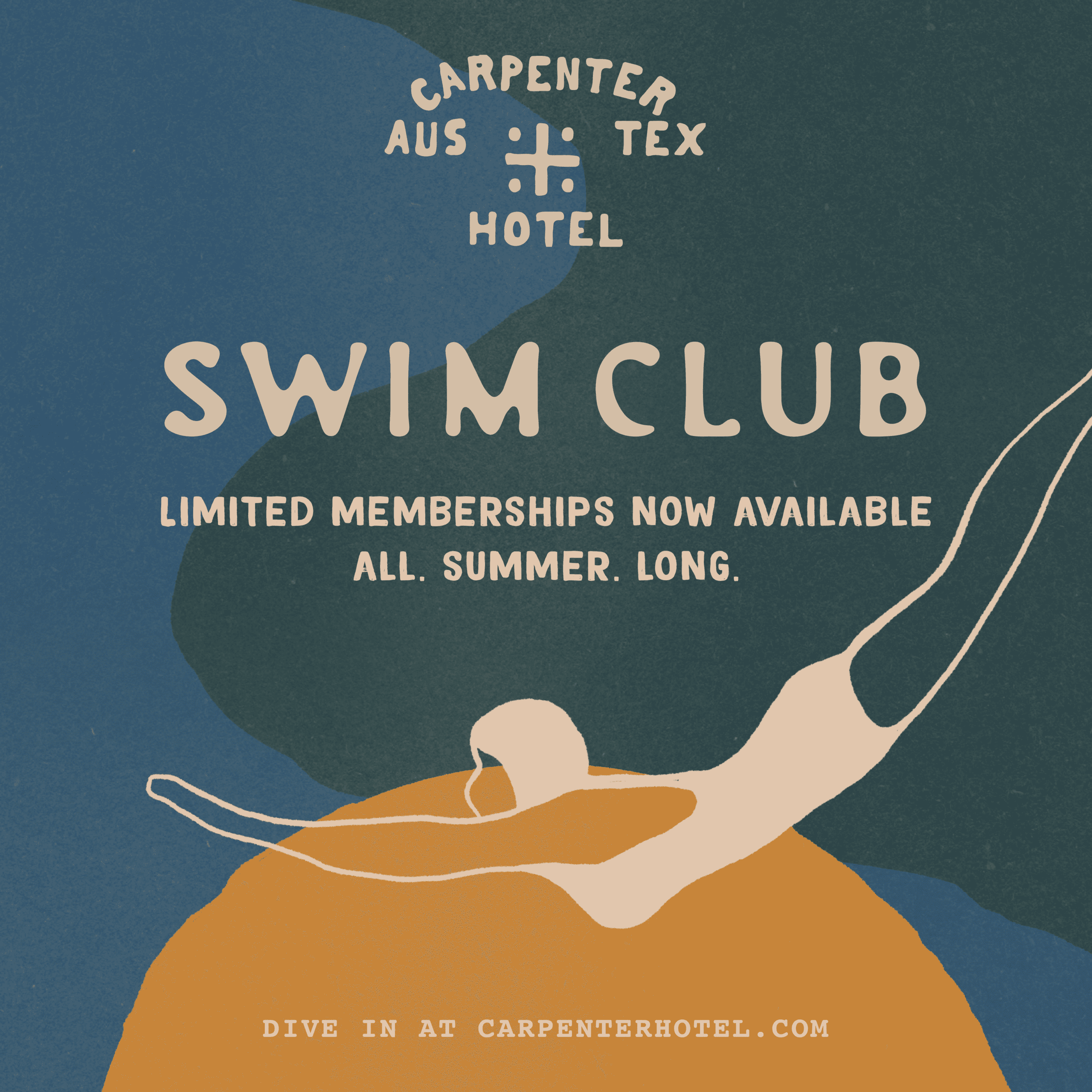 Swim club poster
