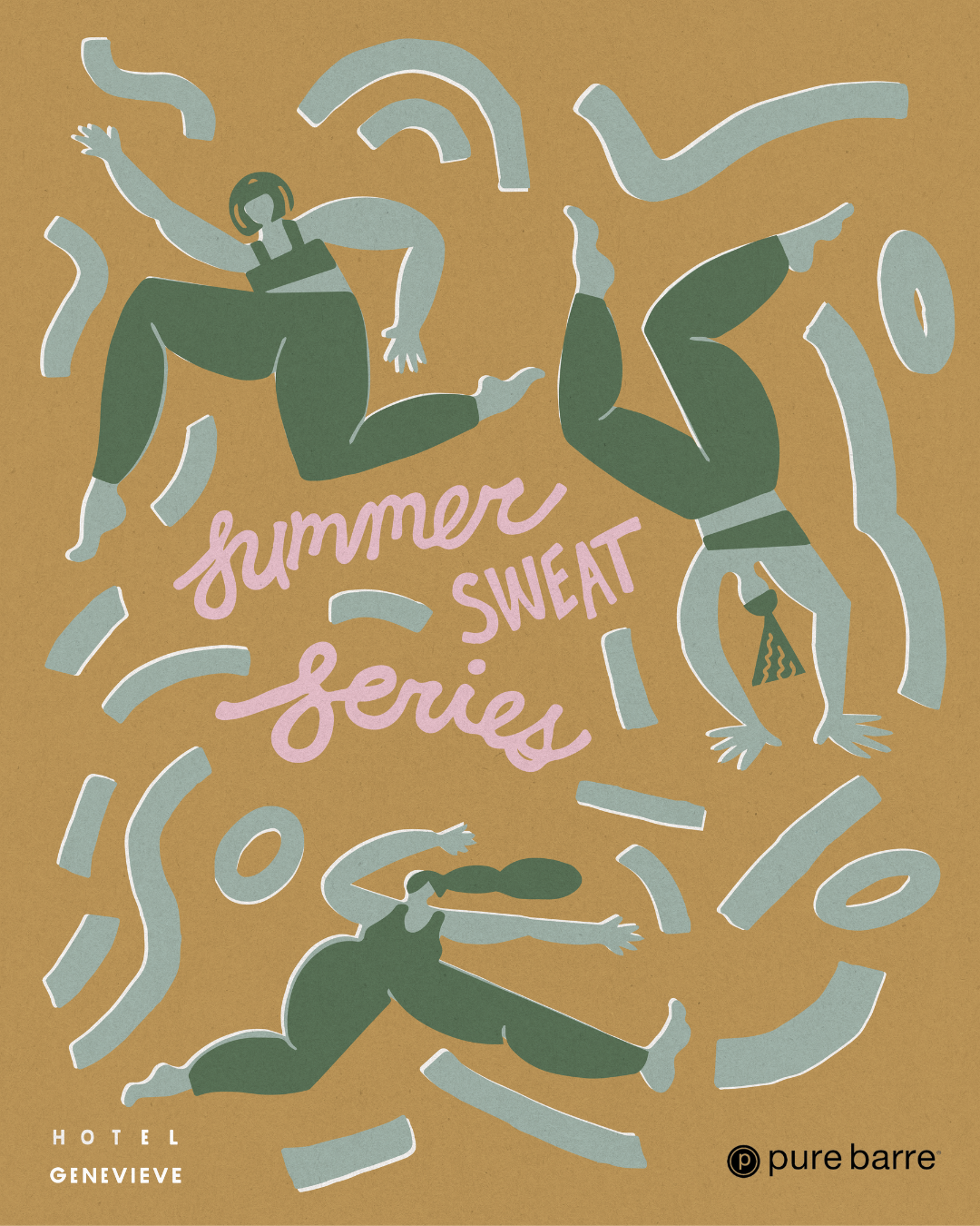 summer sweat series with pure barre