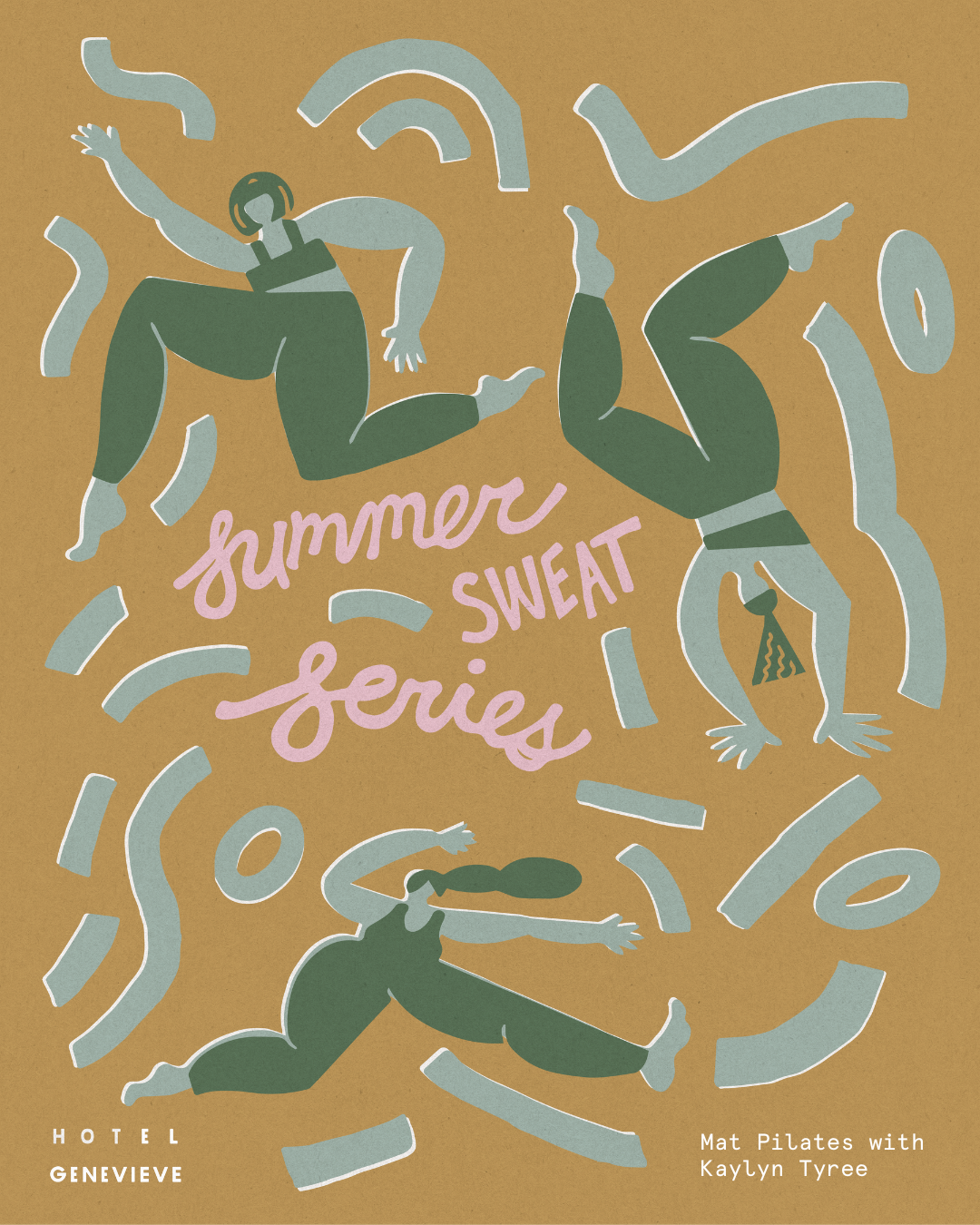 Summer Sweat Series at bar Genevieve