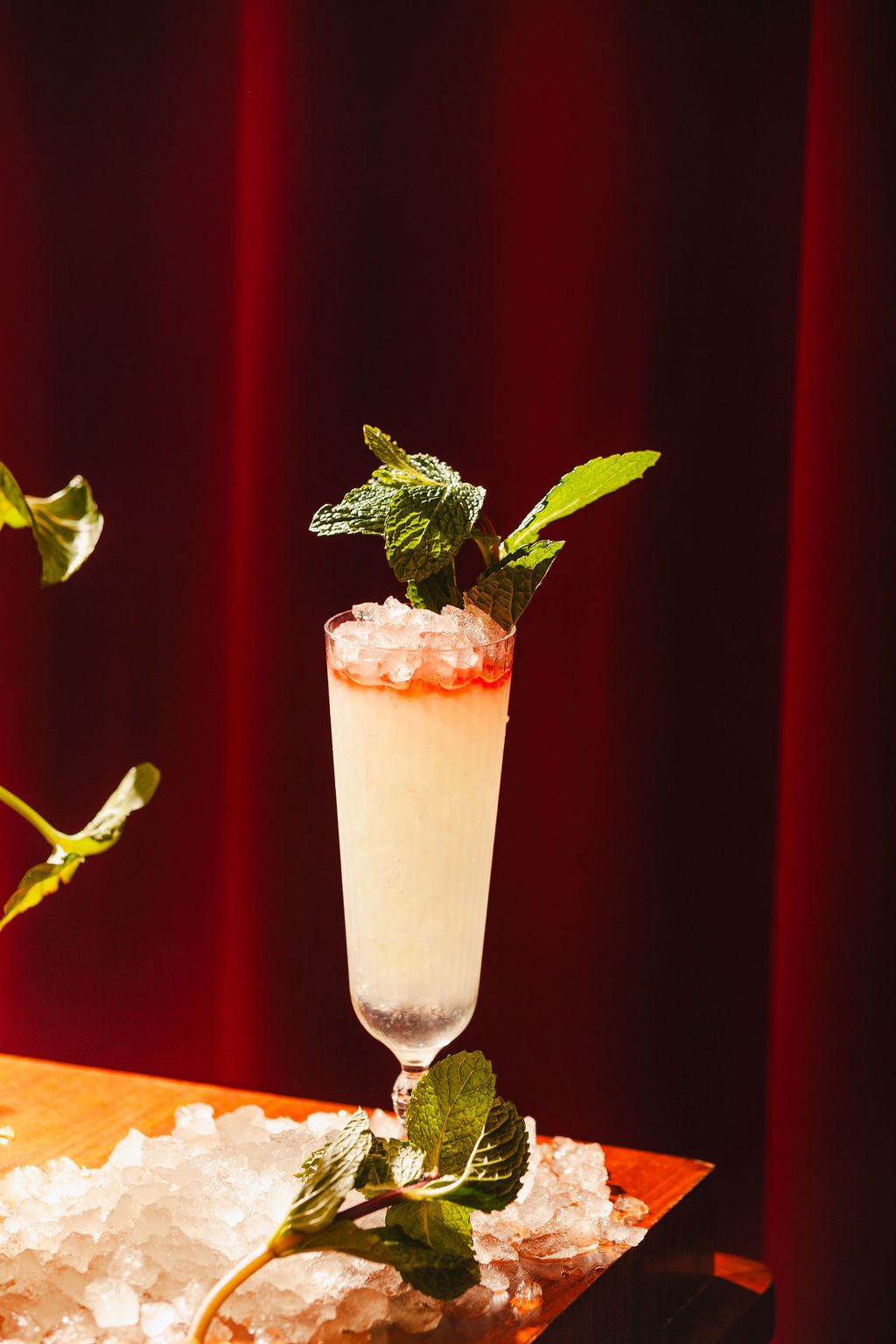 pine creek swizzle cocktail at byrdies
