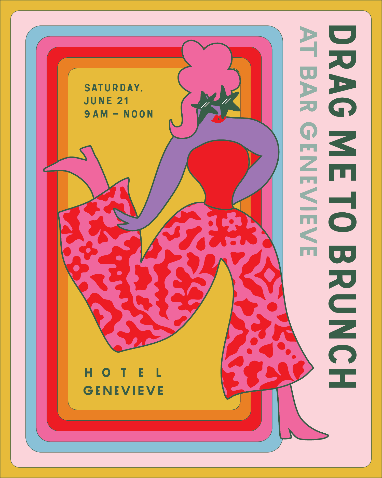 pride brunch at bar Genevieve