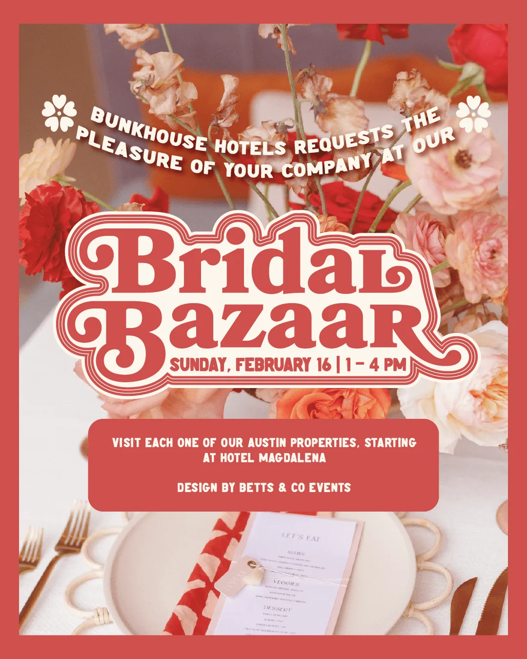 Bridal Bazaar 2025 Flyer
