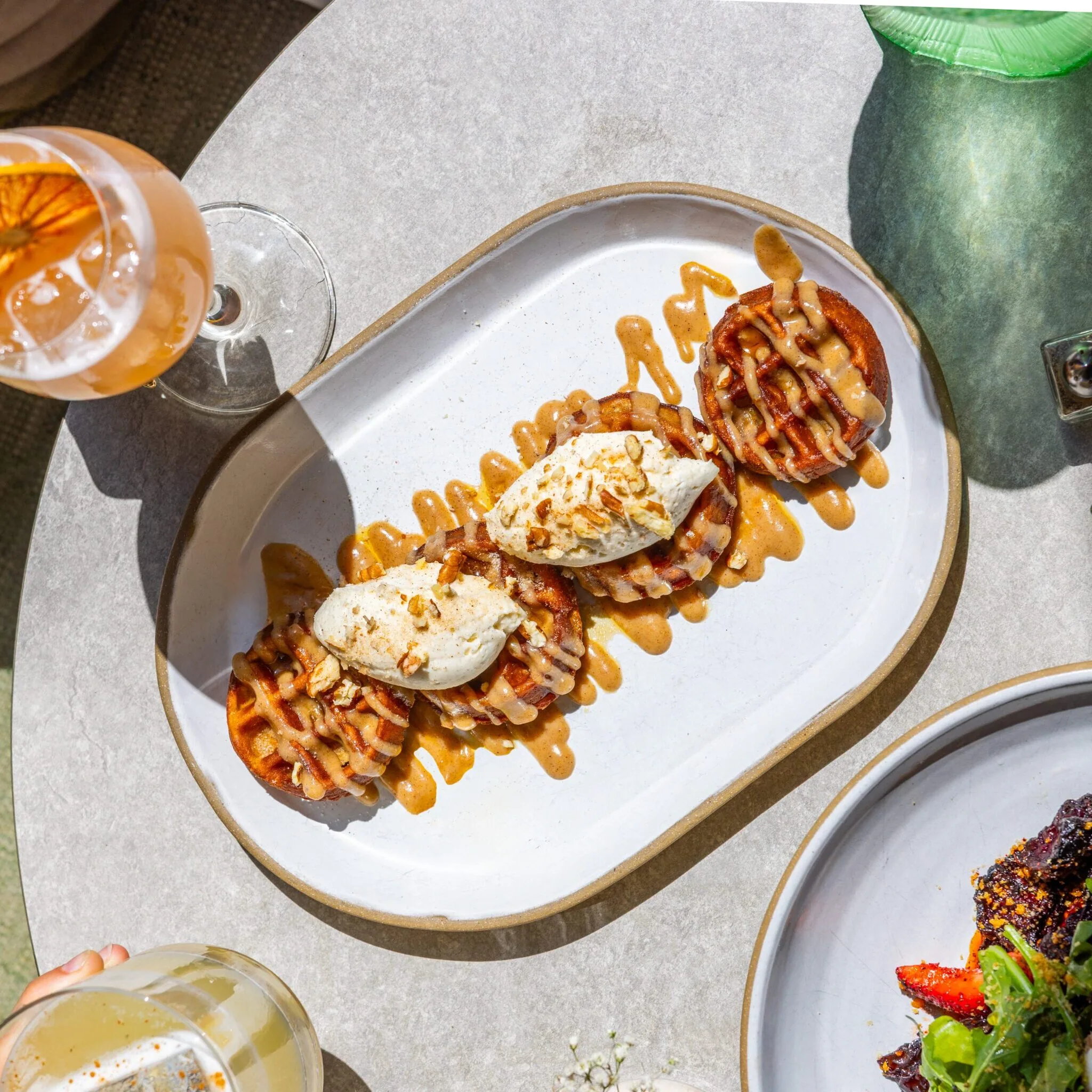 Waffles Brunch Dish