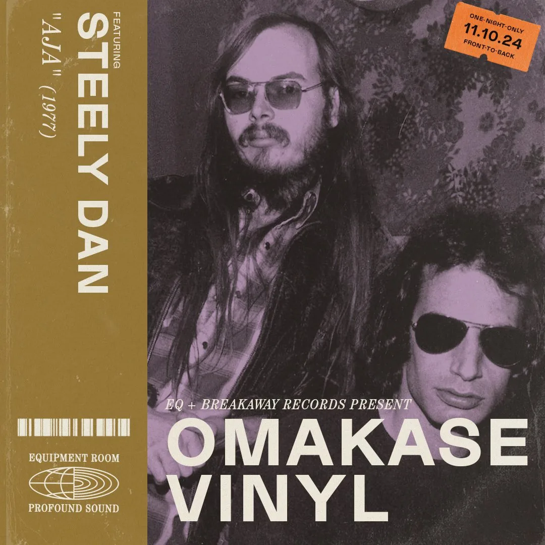 Steely Dan Omakase Vinyl Flyer
