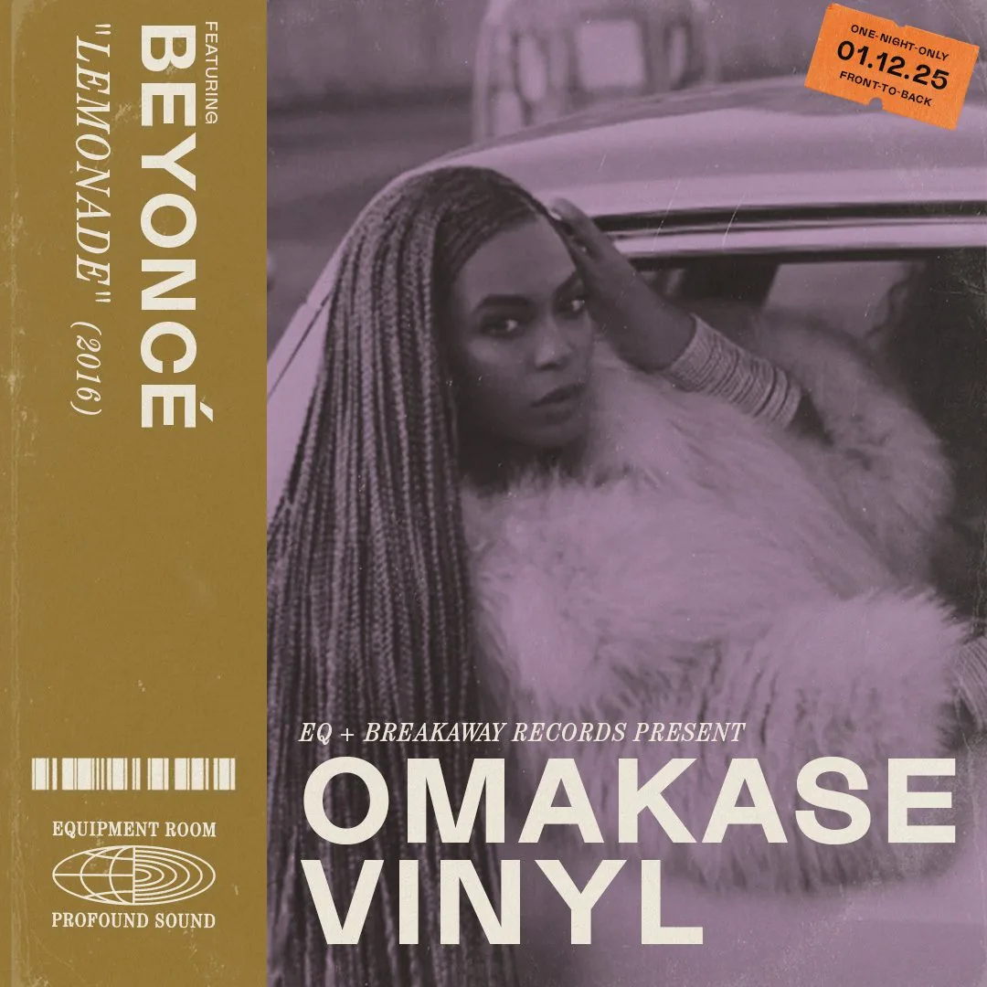 Beyoncé Omakase Vinyl Flyer