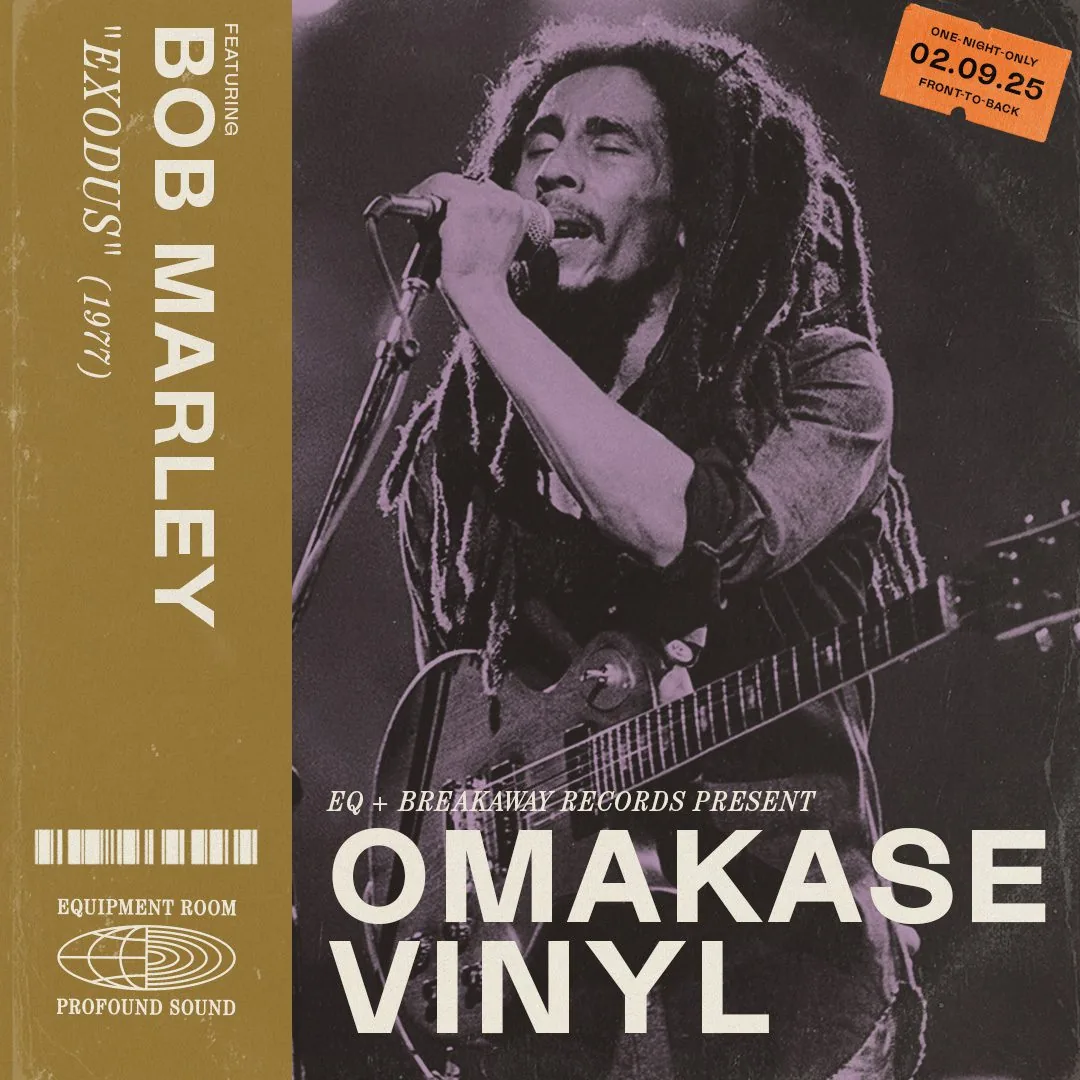 Bob Marley Omakase Vinyl Flyer