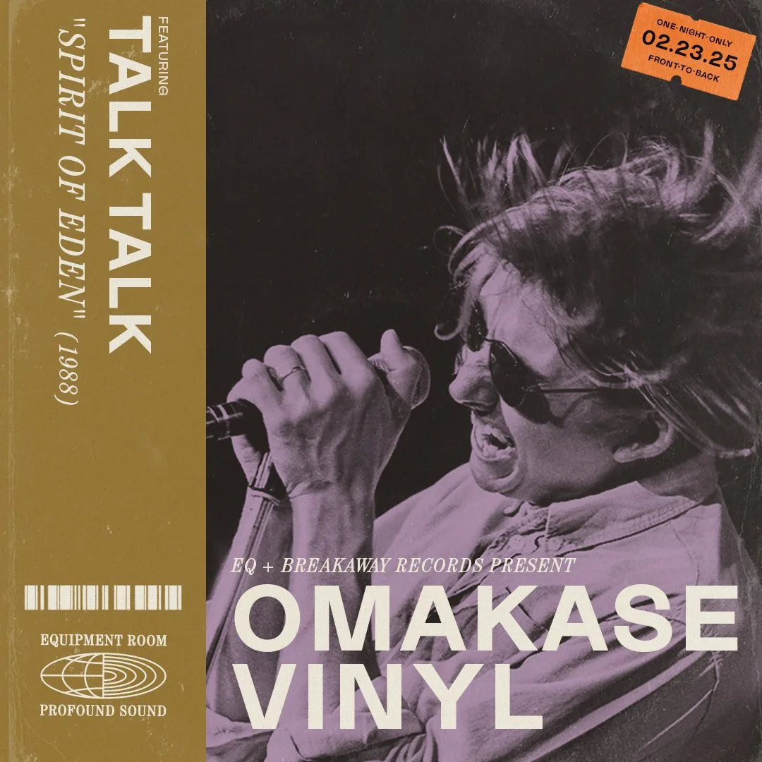 Talk Talk Omakase Vinyl Flyer