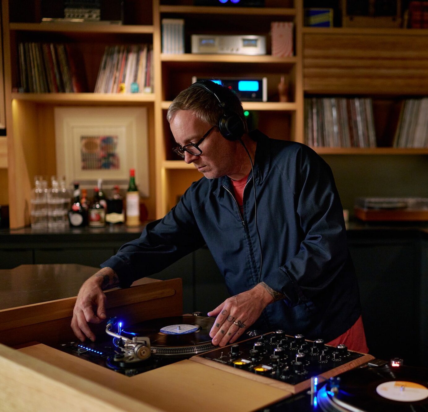 DJ Spinning Vinyl