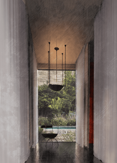 Hallway rendering
