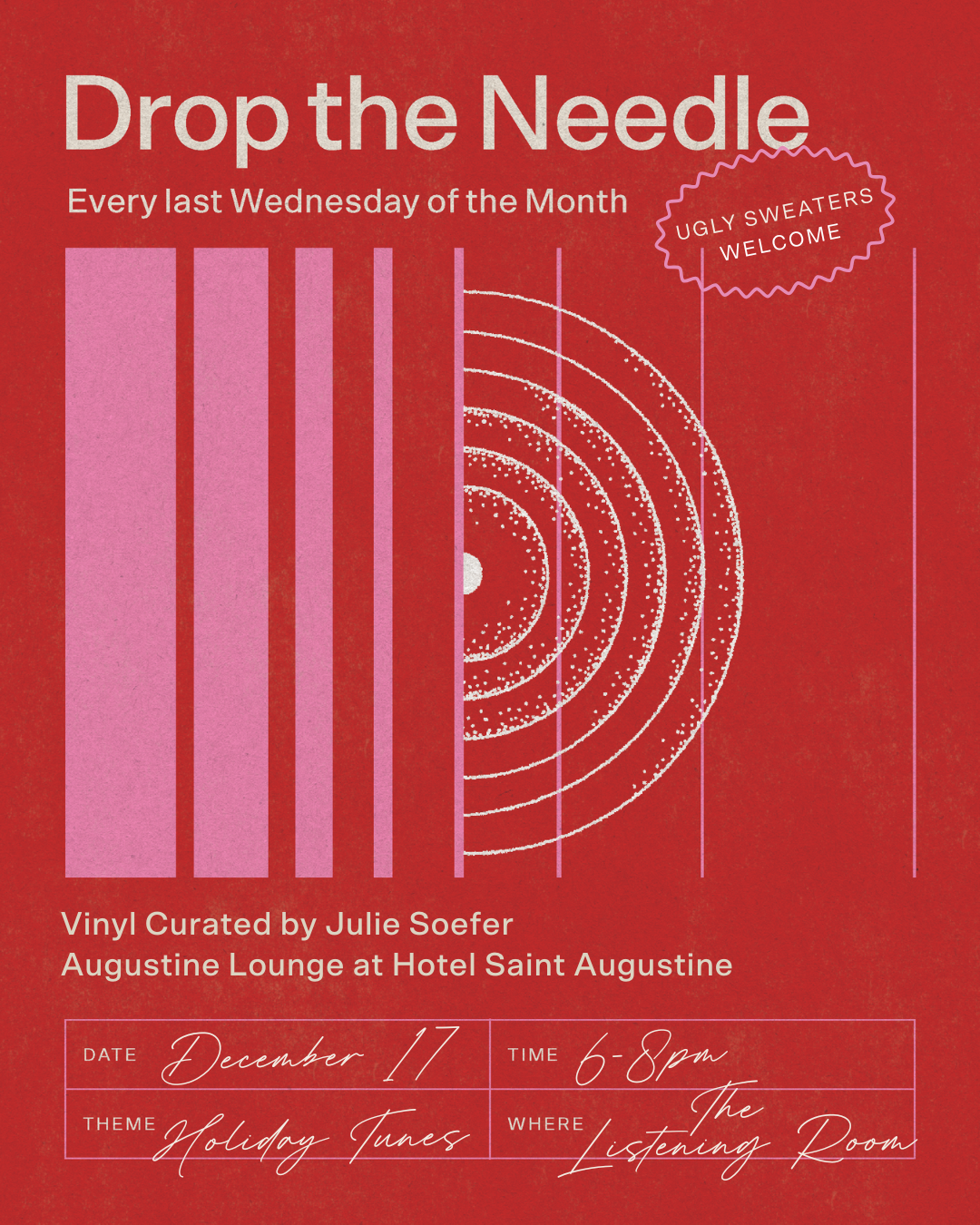 drop the needle