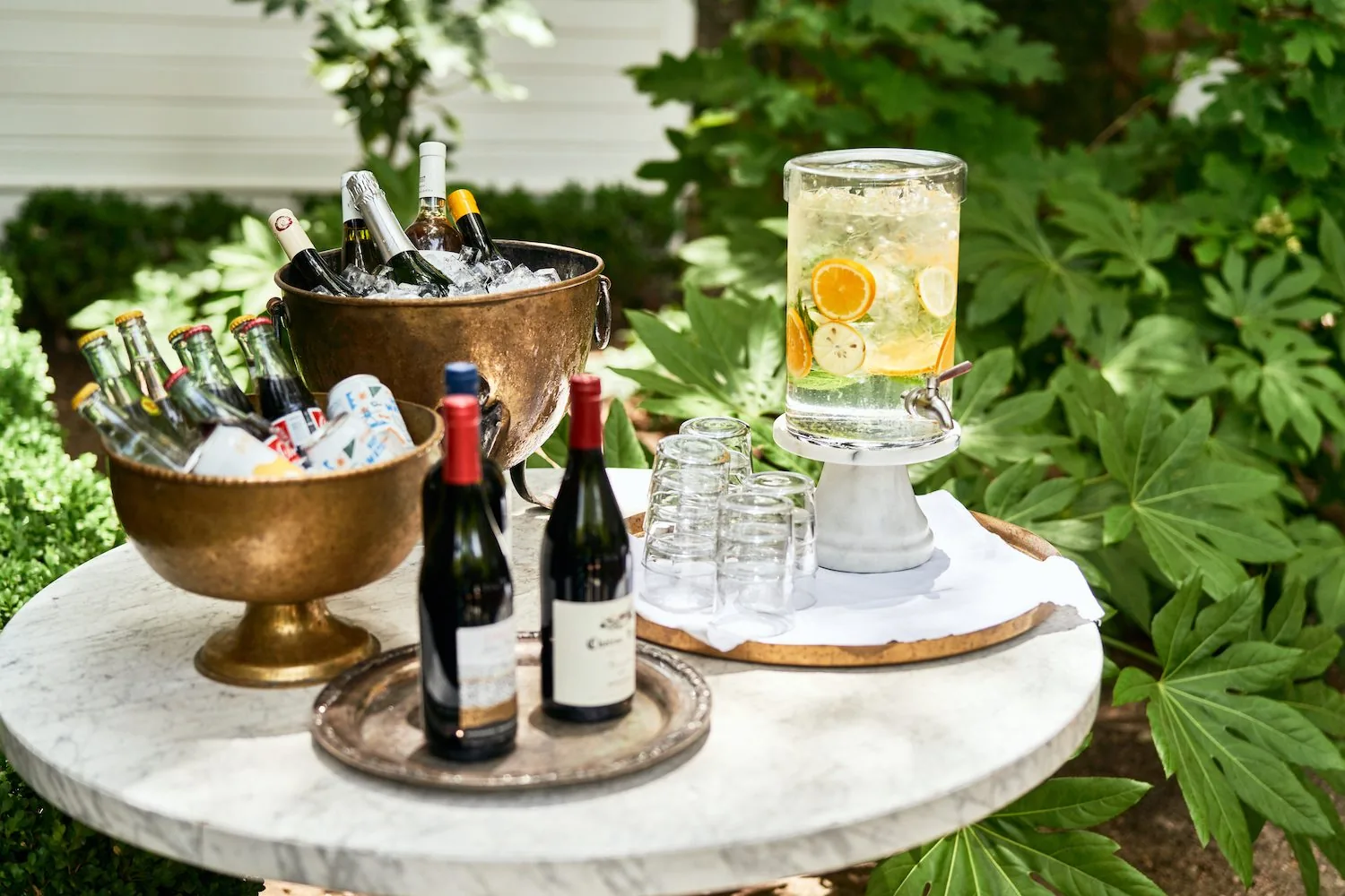 Drinks and glasses