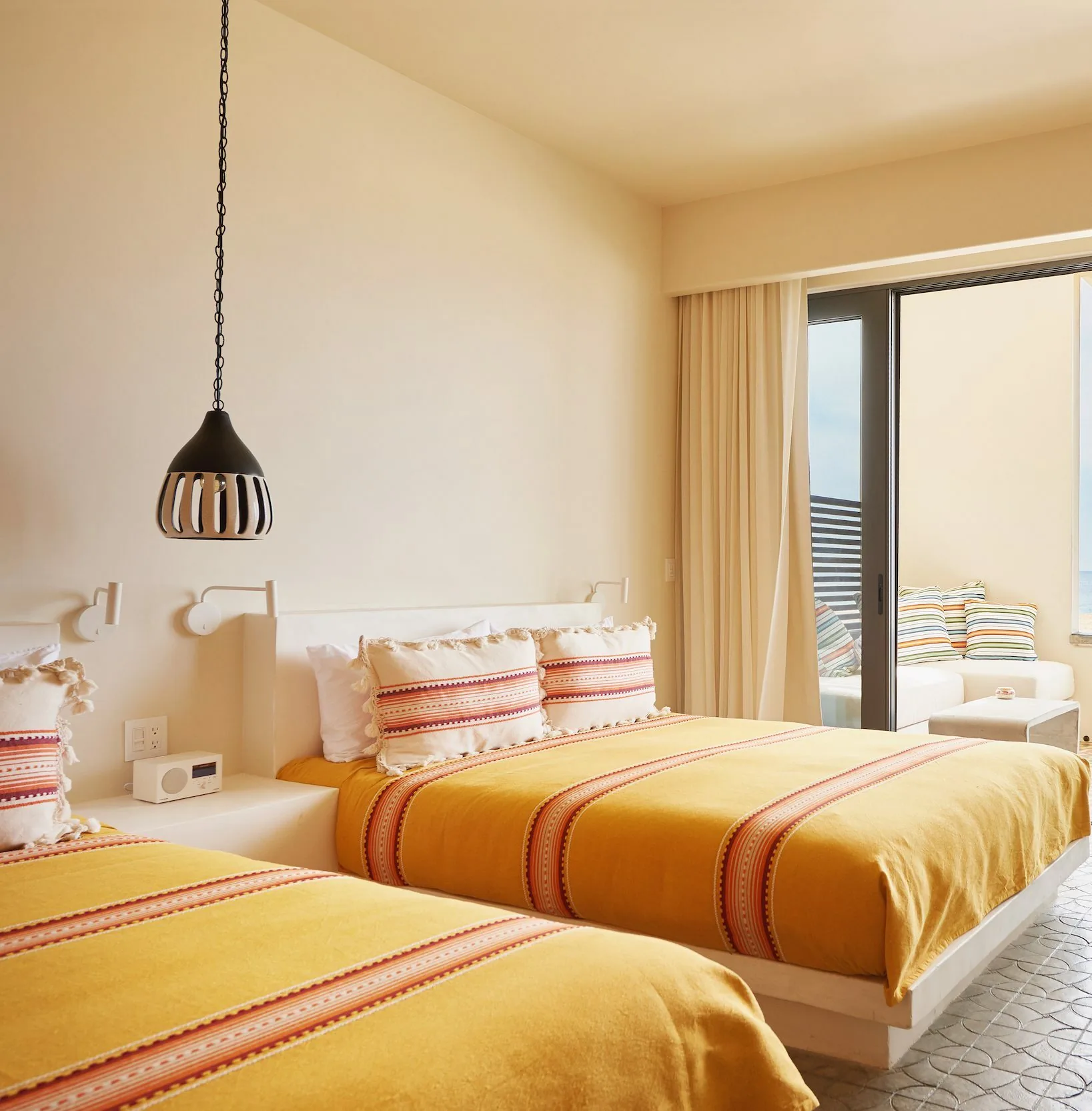two queen beds