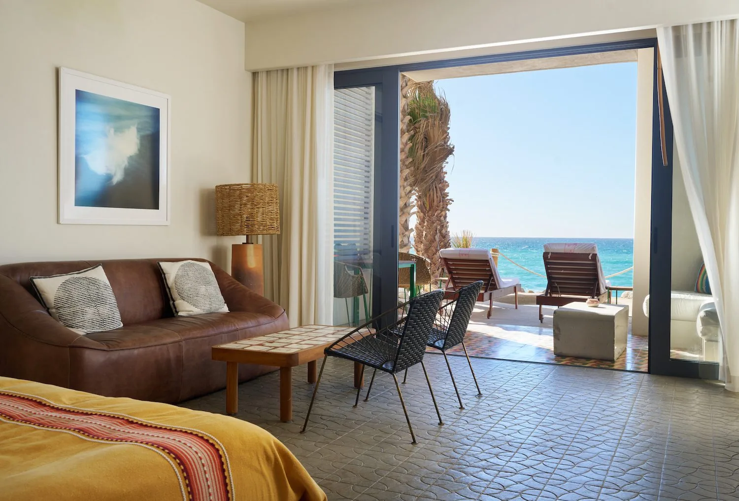 lounge area of ocean king with plunge pool