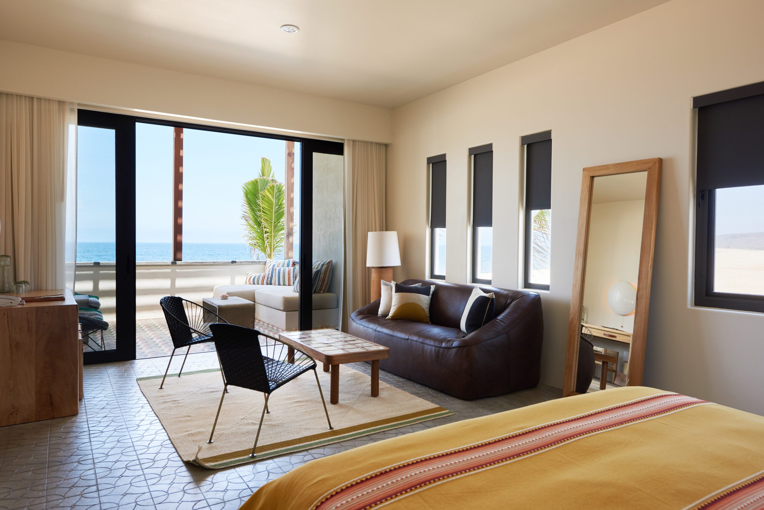 ocean suite lounge area