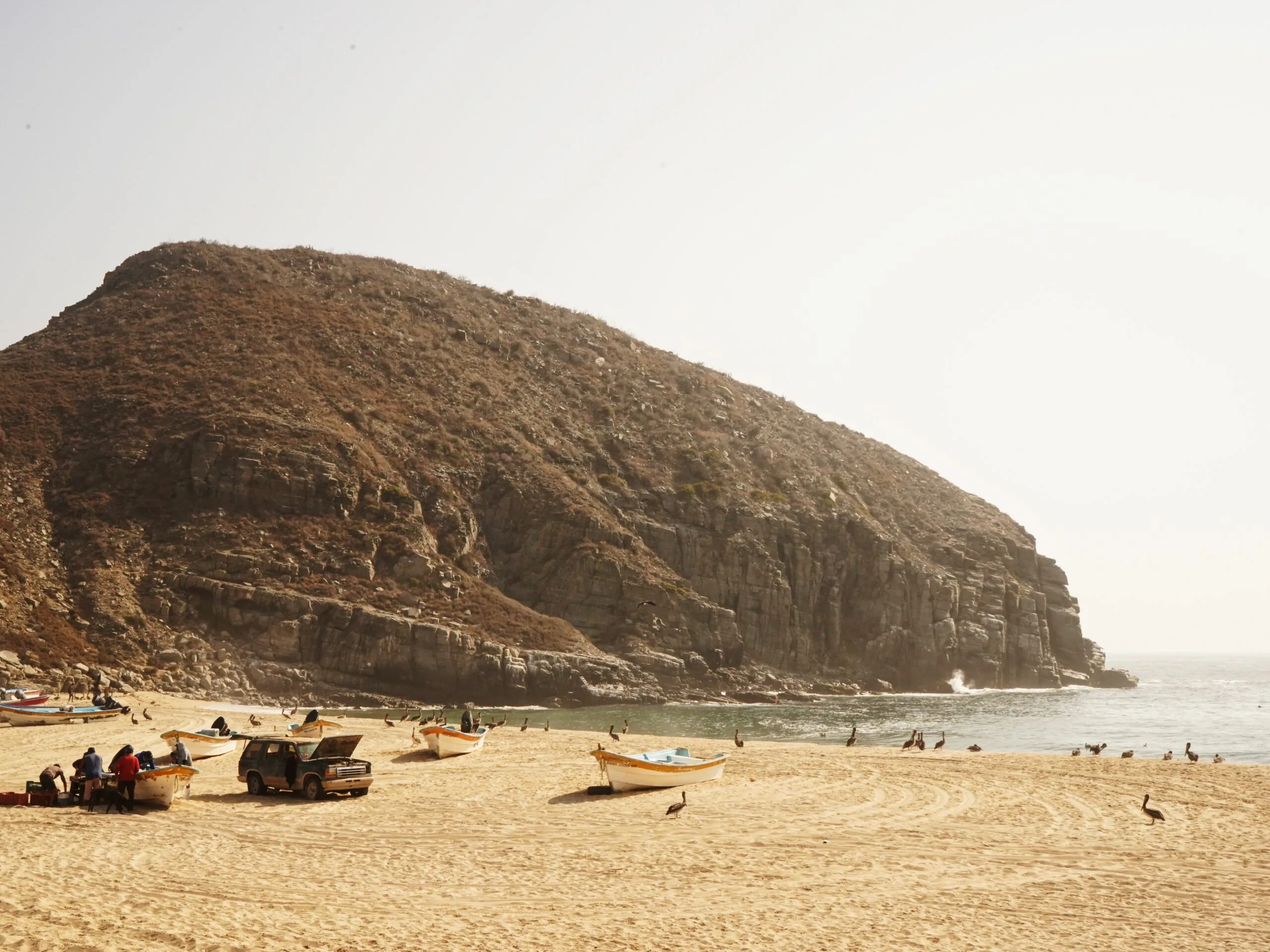 The beach along Hotel San Cristobal