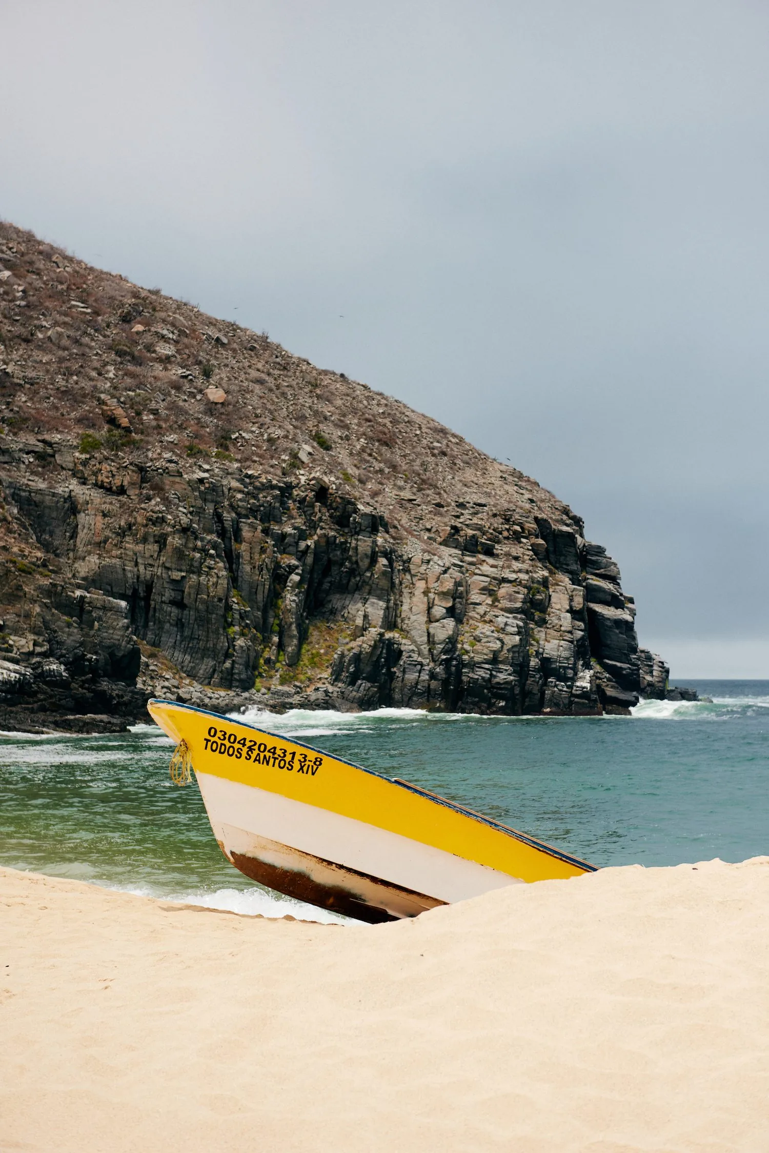 Fisherman boats on the beach