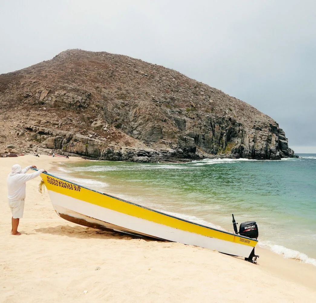 boat on the beach