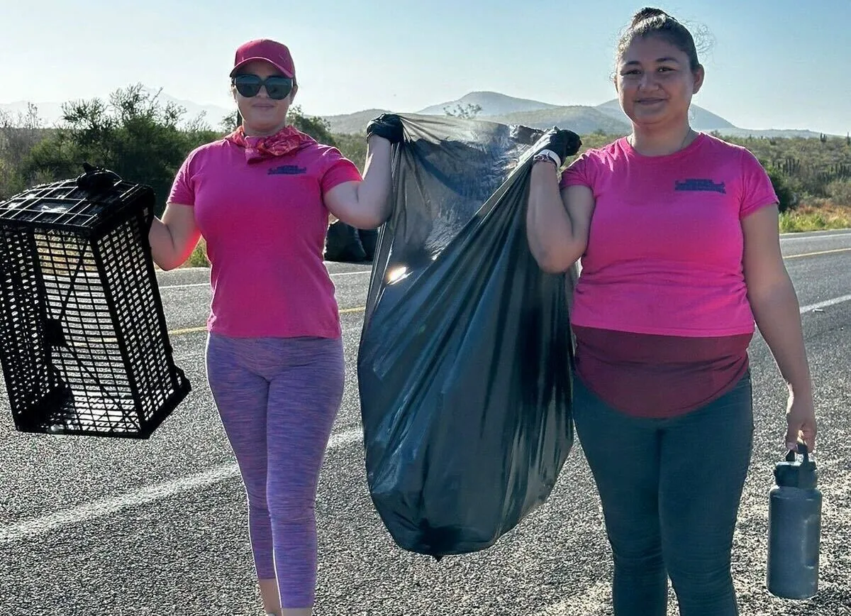 trash pickup volunteers