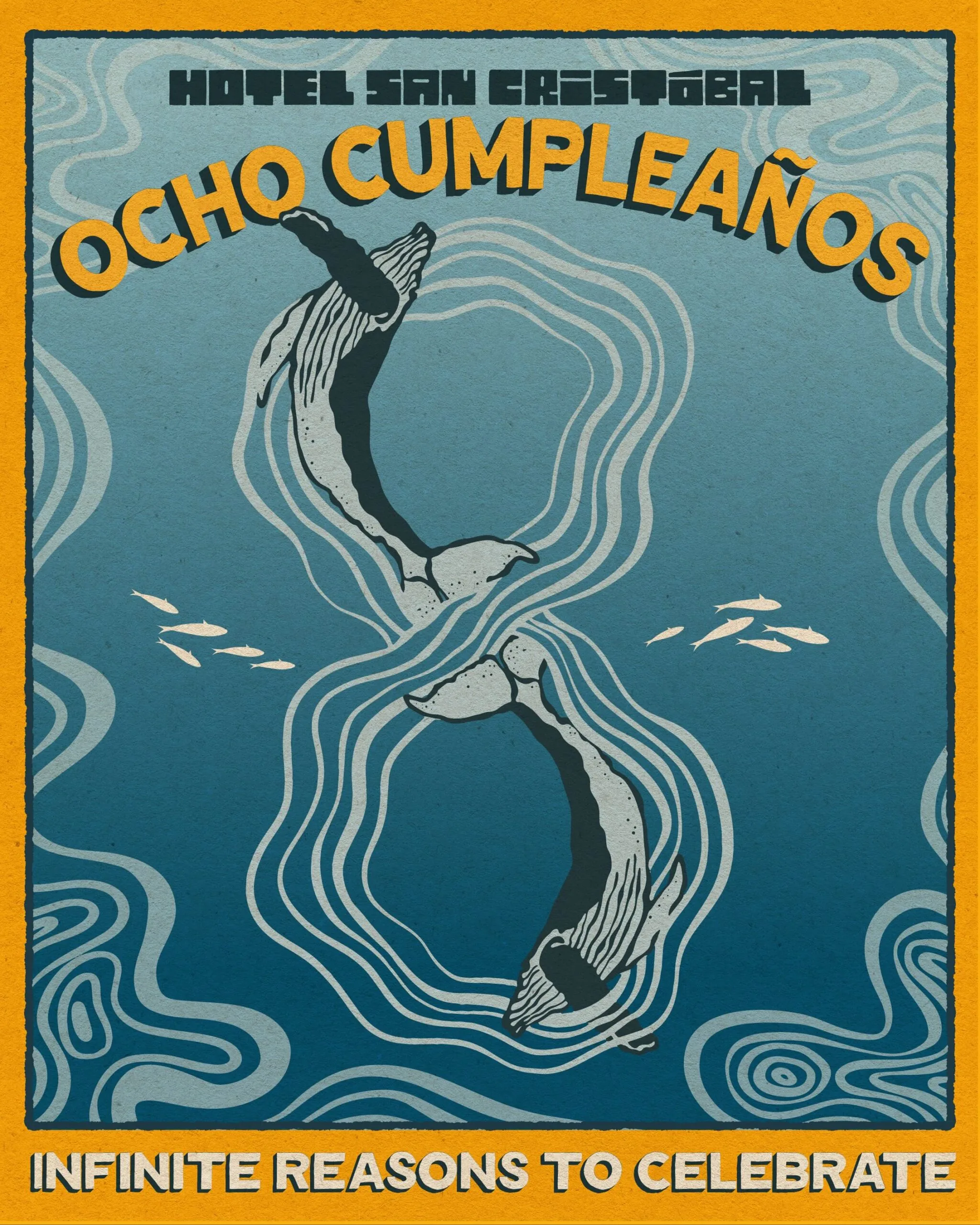 ocho cumpleanos whales
