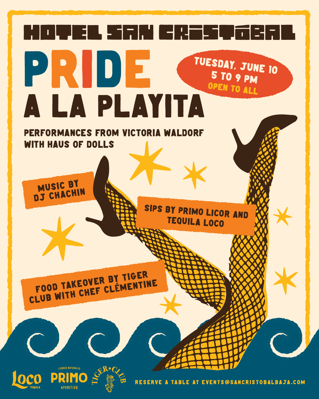 pride a la playita