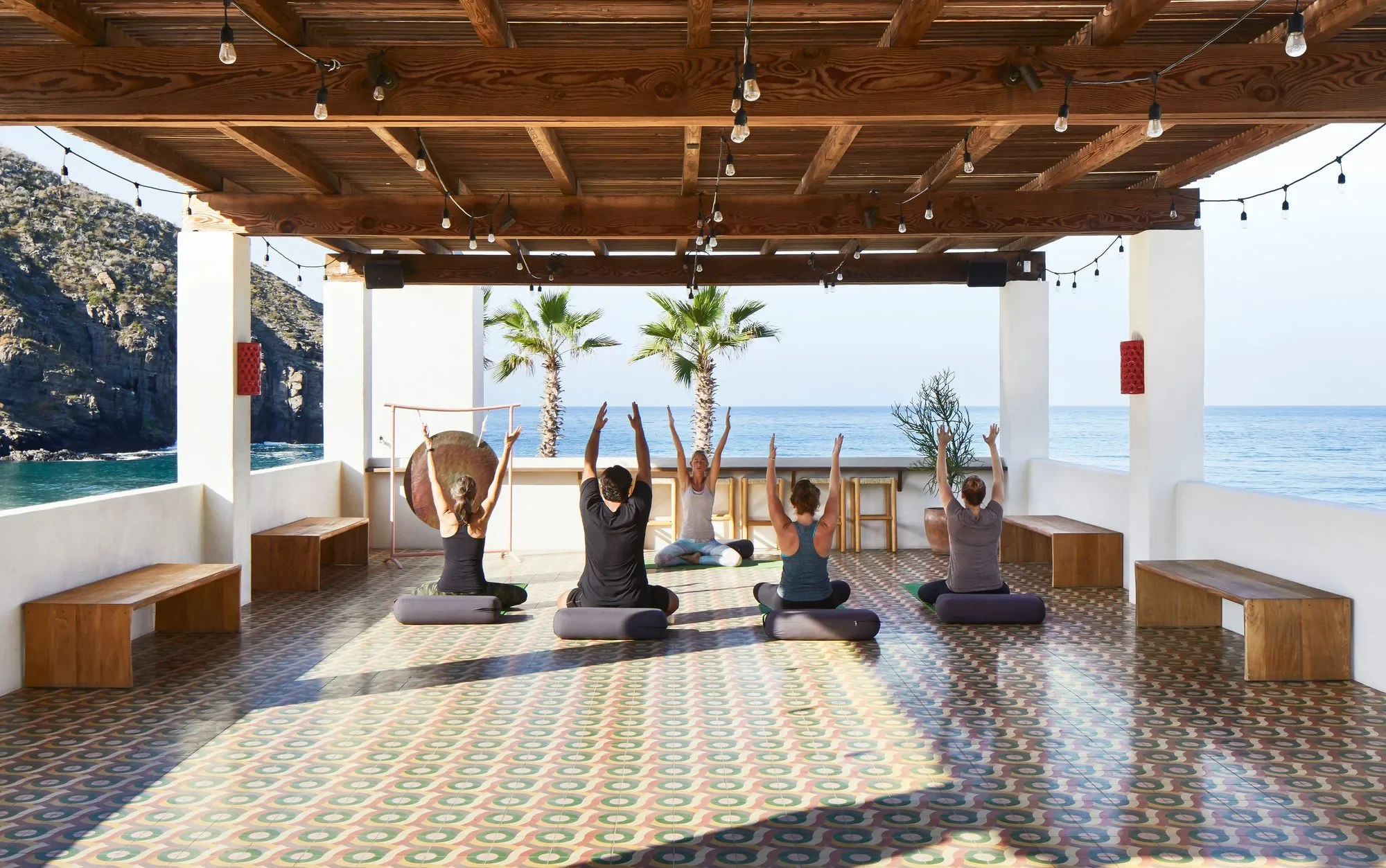 Yoga at mirador