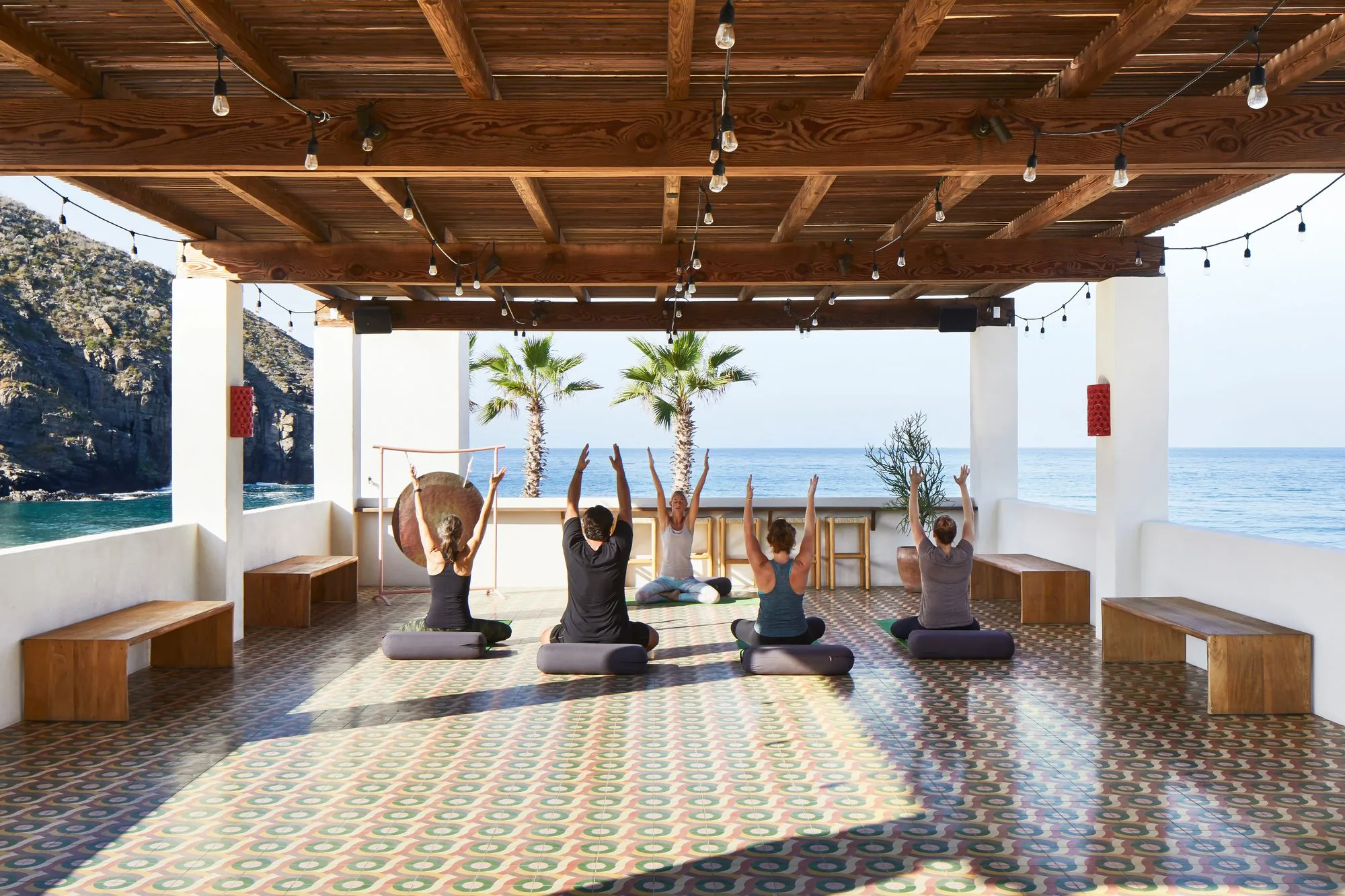 Yoga at mirador