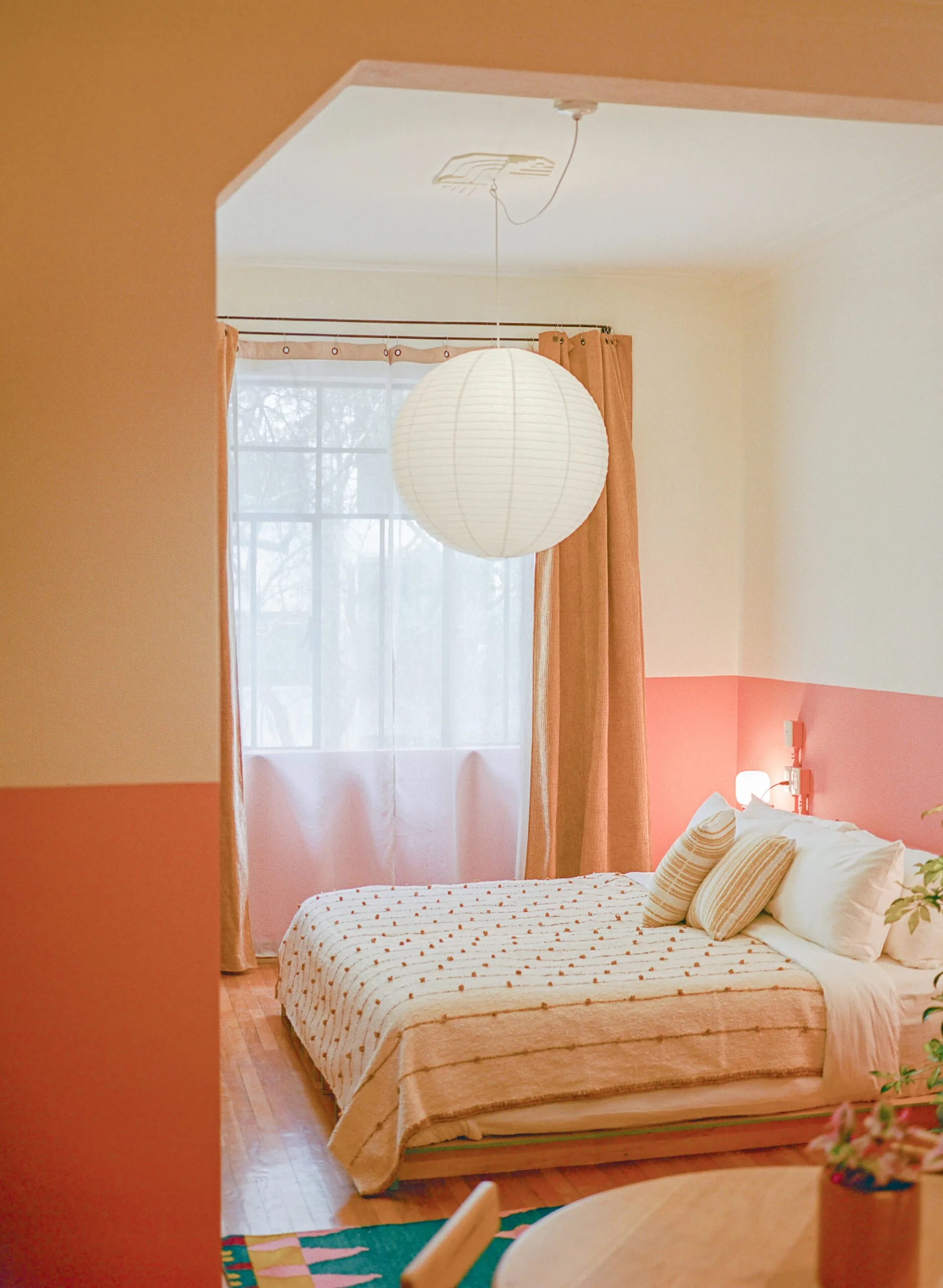 Guest room bed