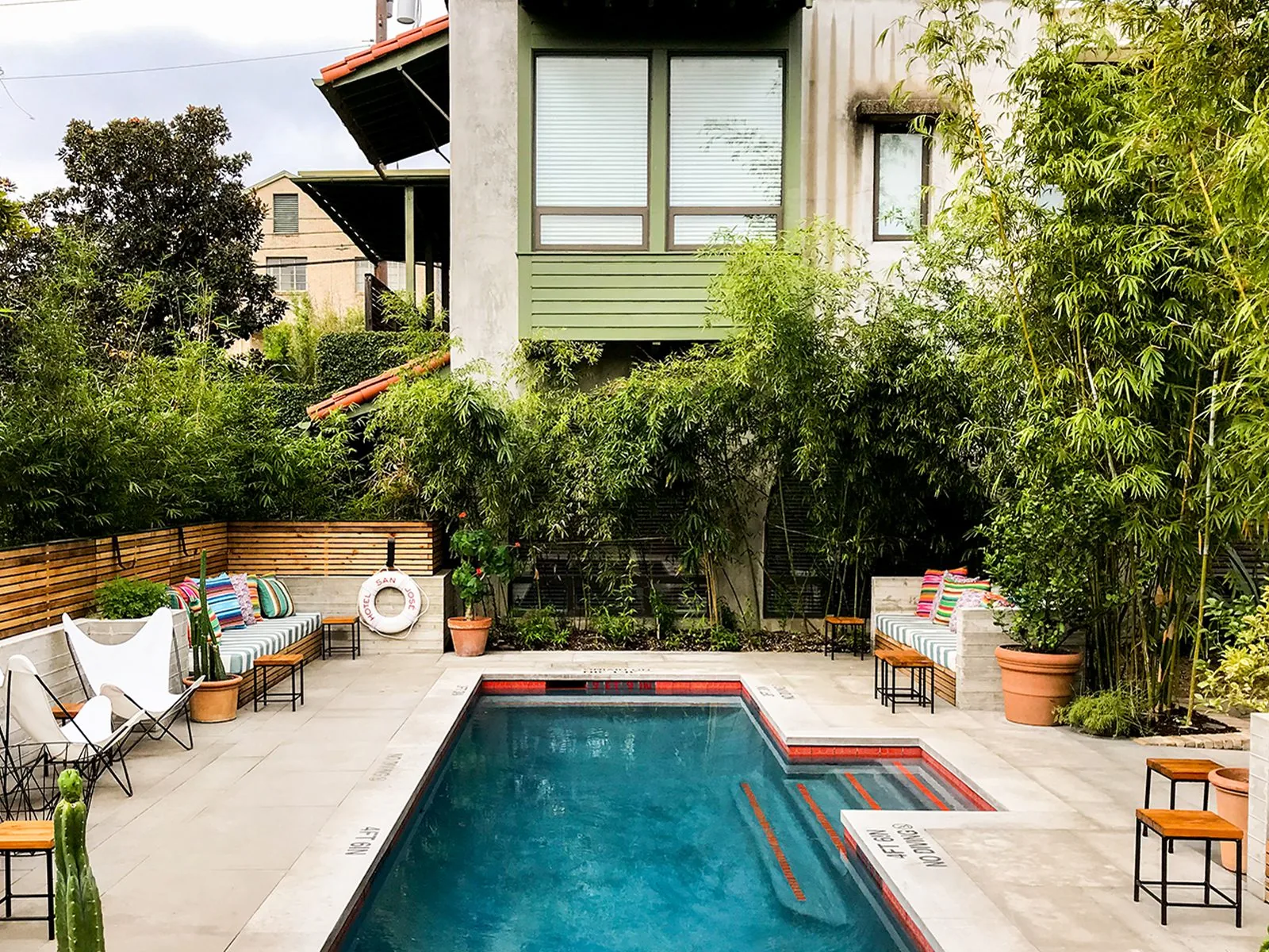 pool view