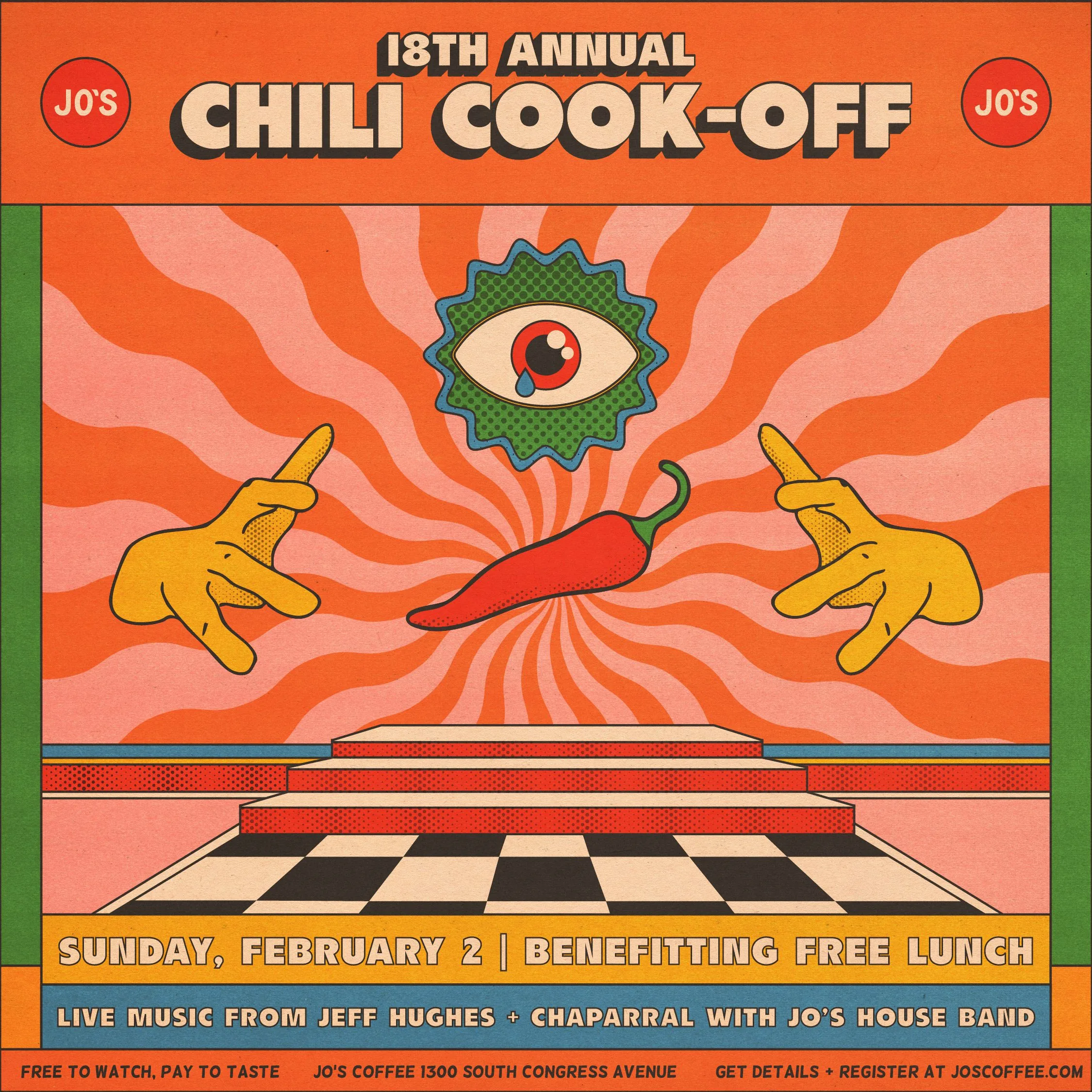 18th Annual Chili Cook Off Artwork