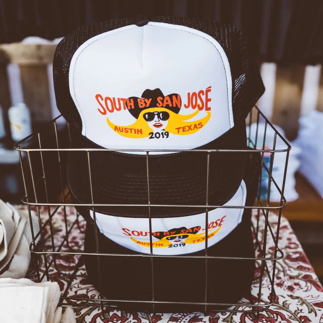 South by San jose austin Texas 2019 hats