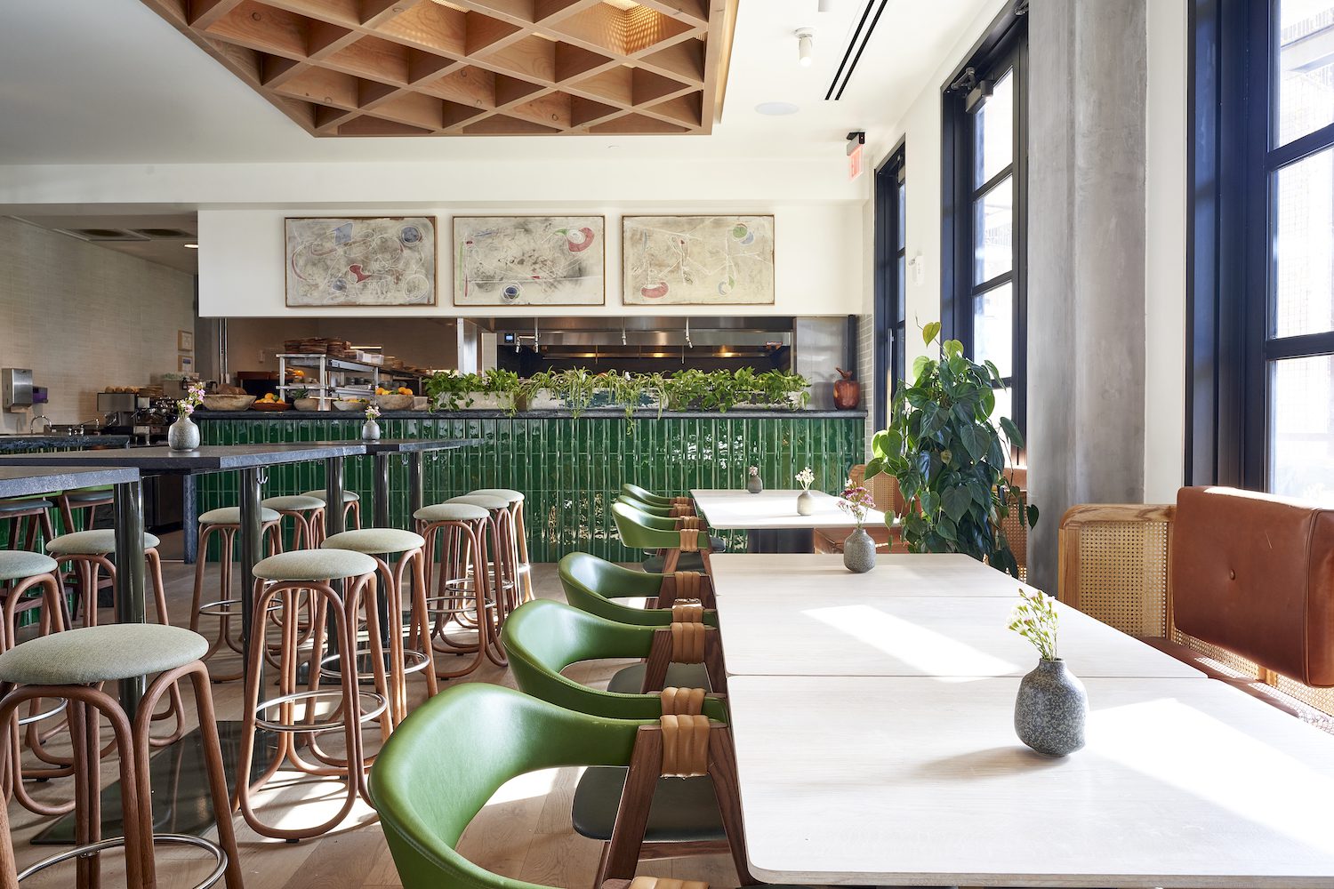 The interior of Summer On Music Lane