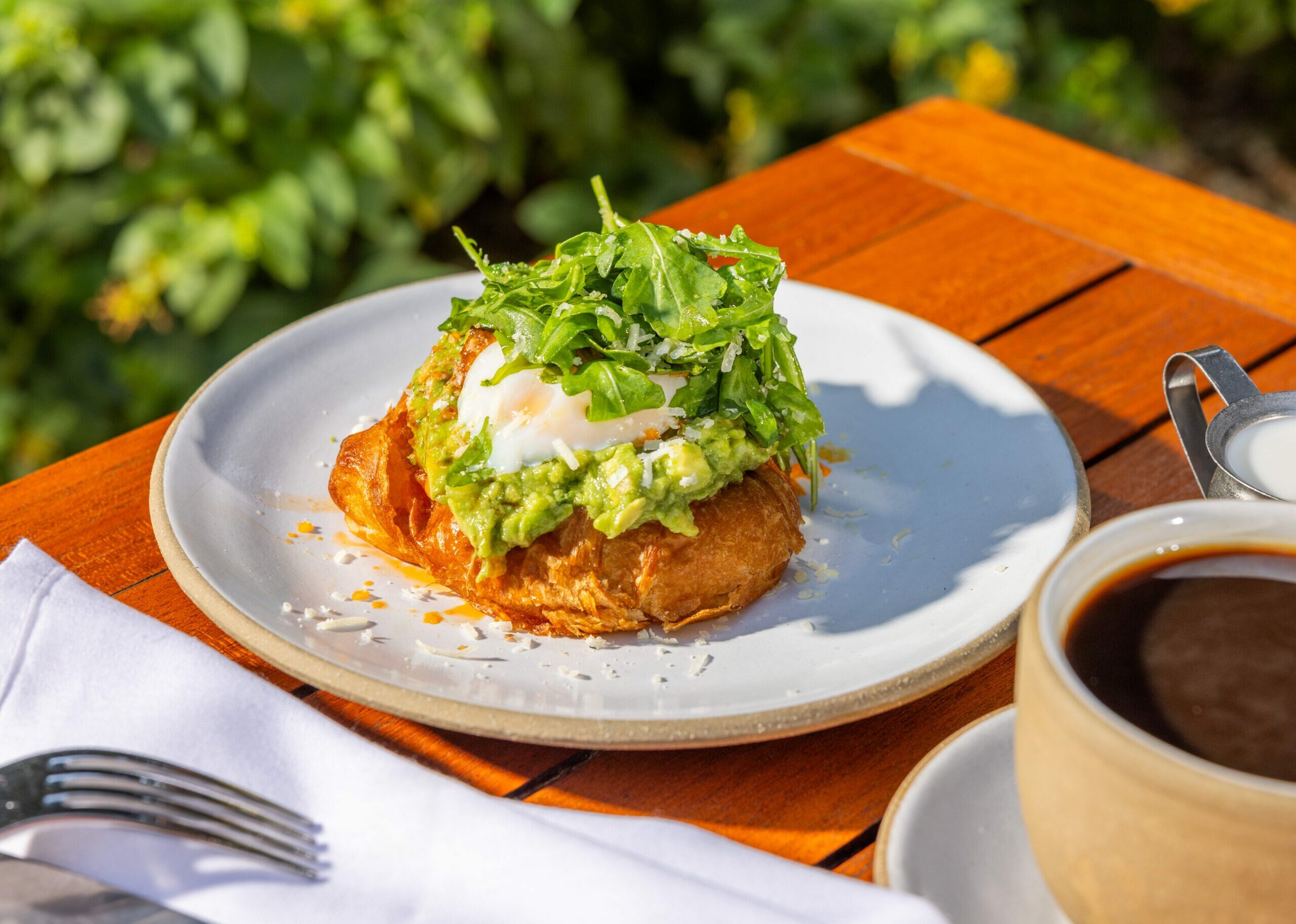 Avocado Croissant Sandwich