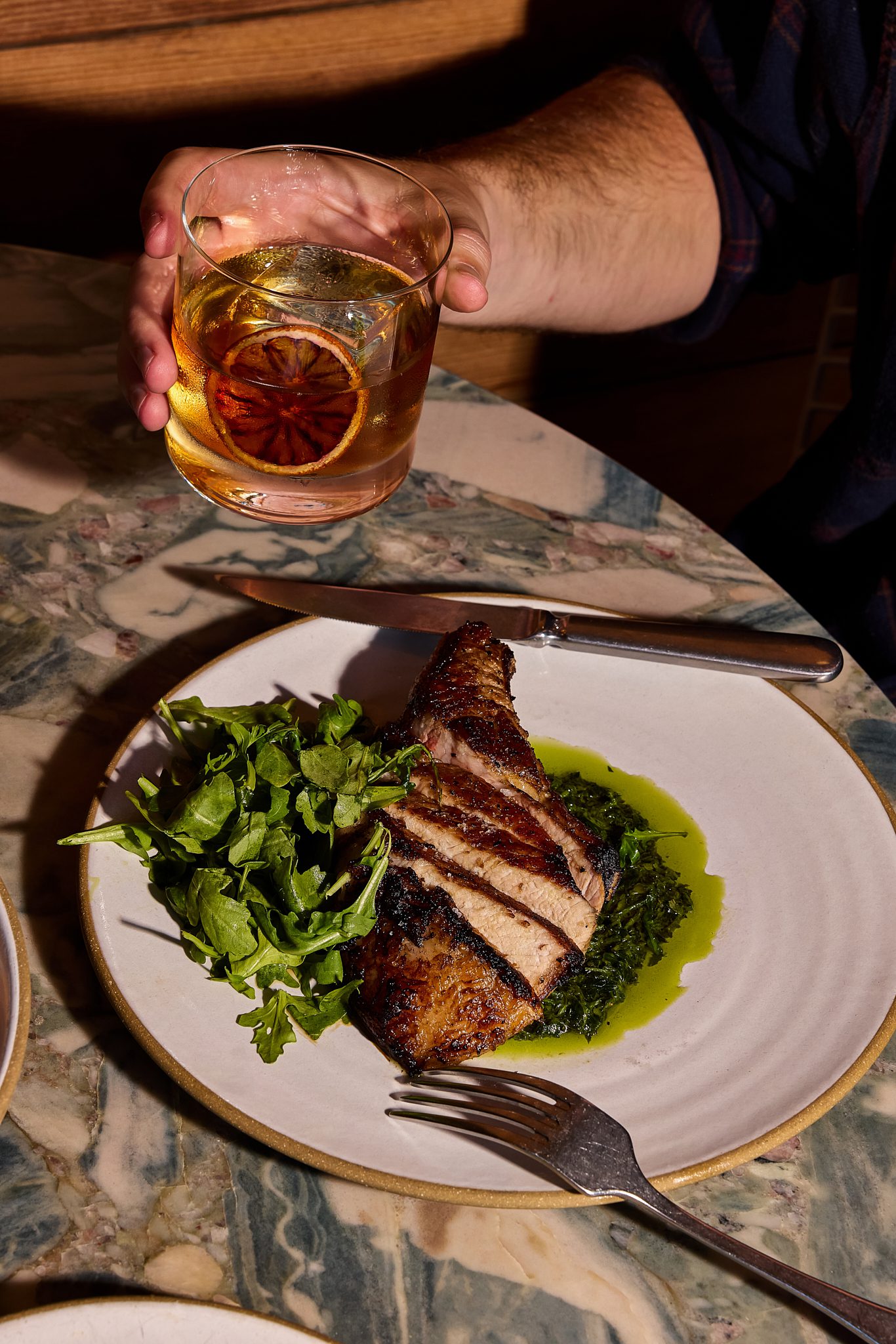 Prime Rib and an Old Fashioned