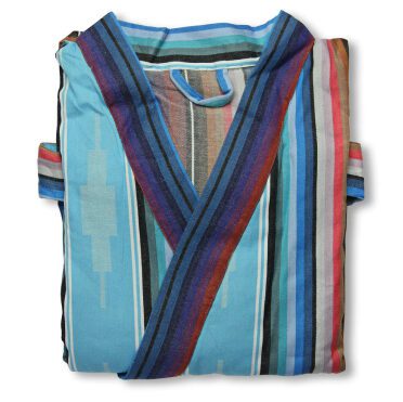 blue striped fancy shirt