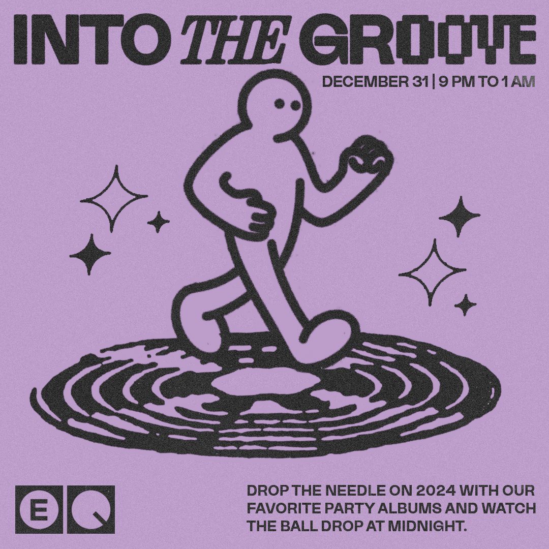 Equipment Room Into the Groove event artwork