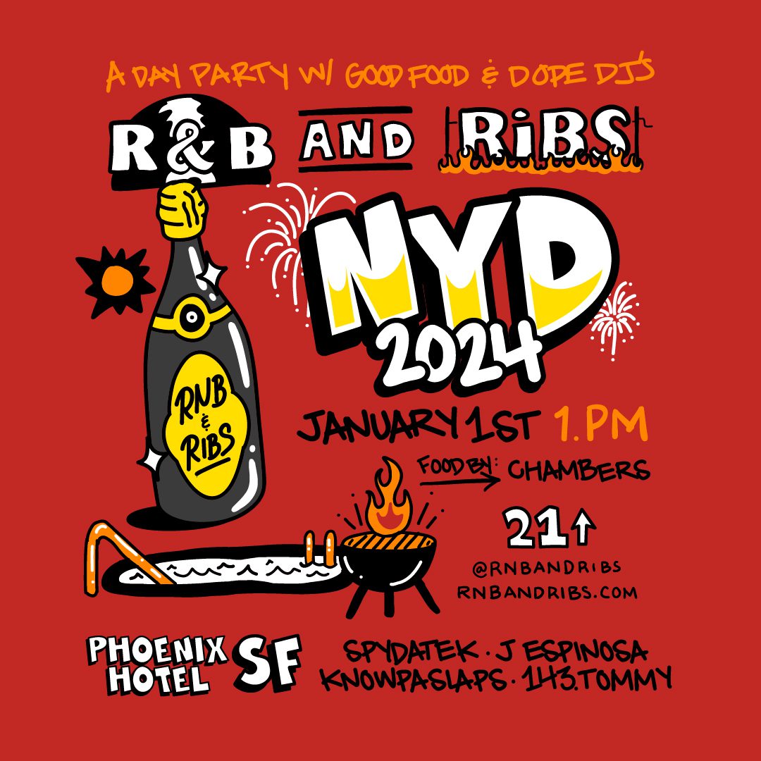 Phoenix Hotel R&B and Ribs event artwork