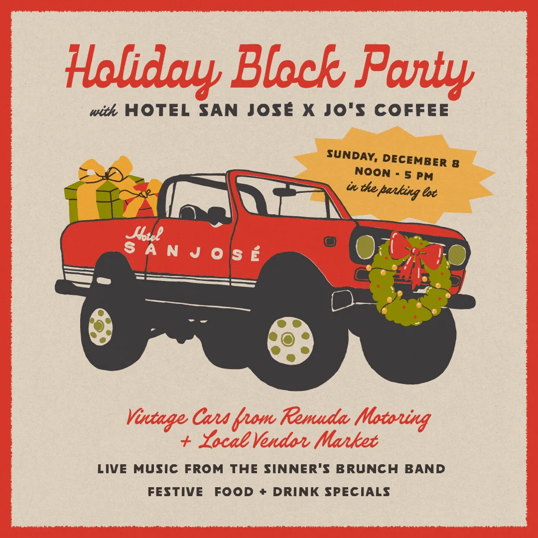 Artwork for a Holiday Market at Hotel San Jose